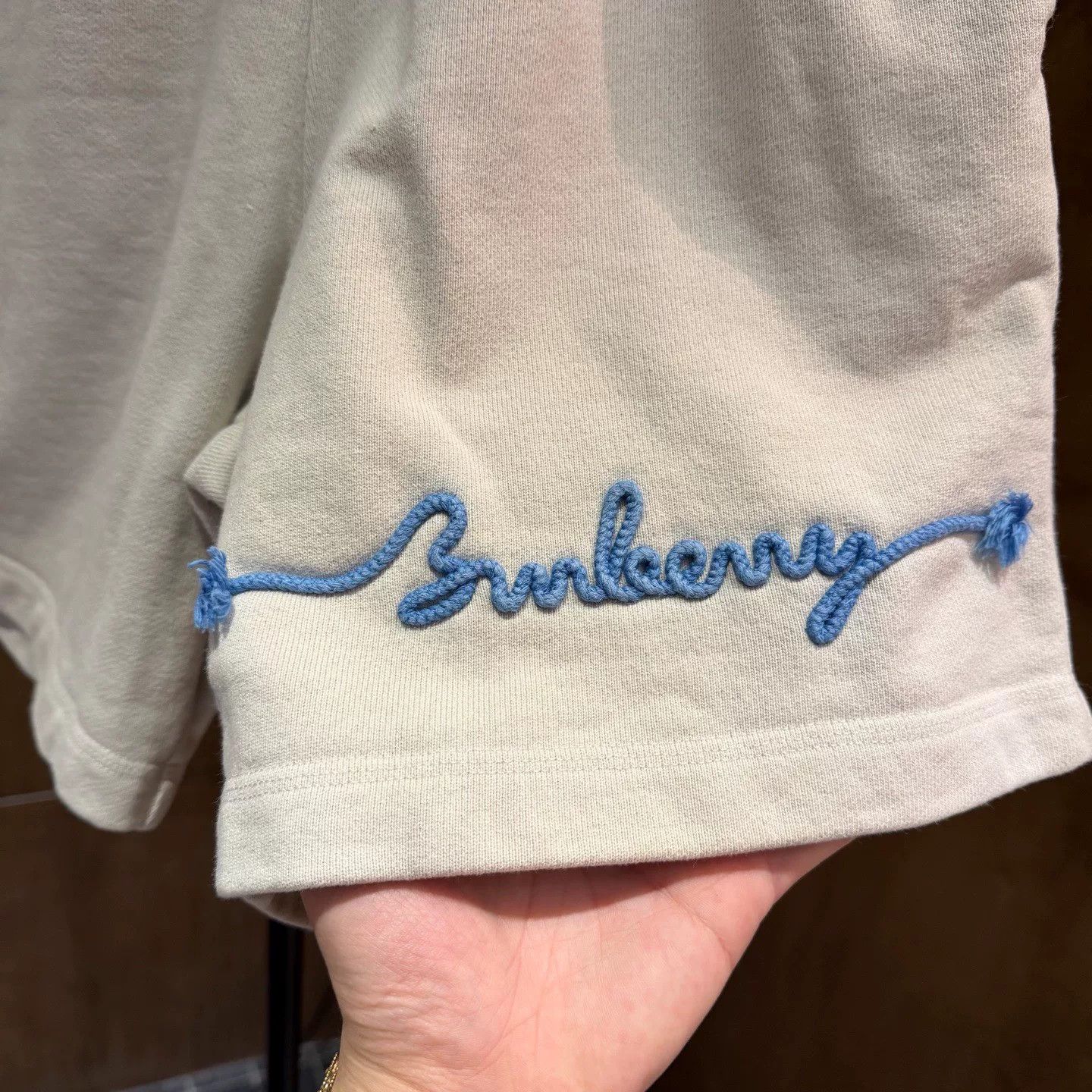 Burberry Burberry Retro Embroidered White Casual Pants M Men Size US 32 / EU 48 - 3 Thumbnail