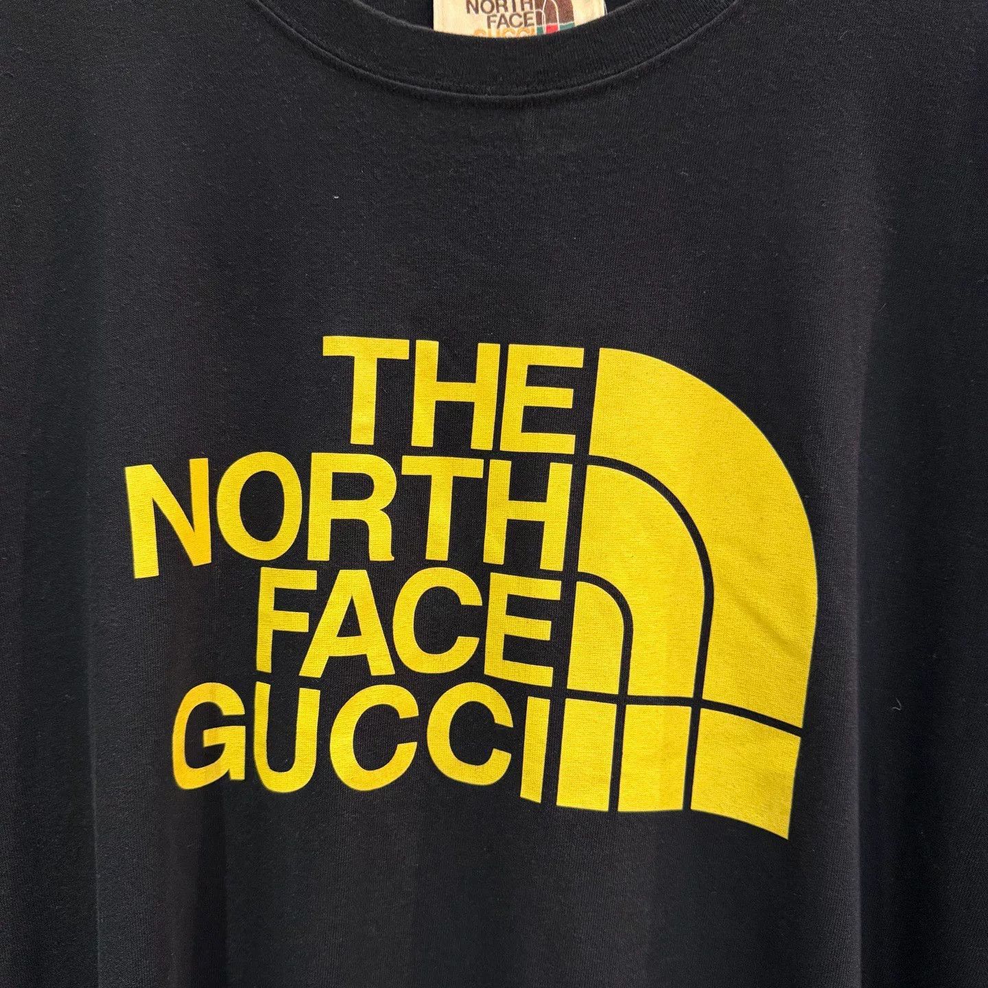 Gucci Gucci Collab Yellow T-Shirt XXL Men Size US XXL / EU 58 / 5 - 2 Thumbnail