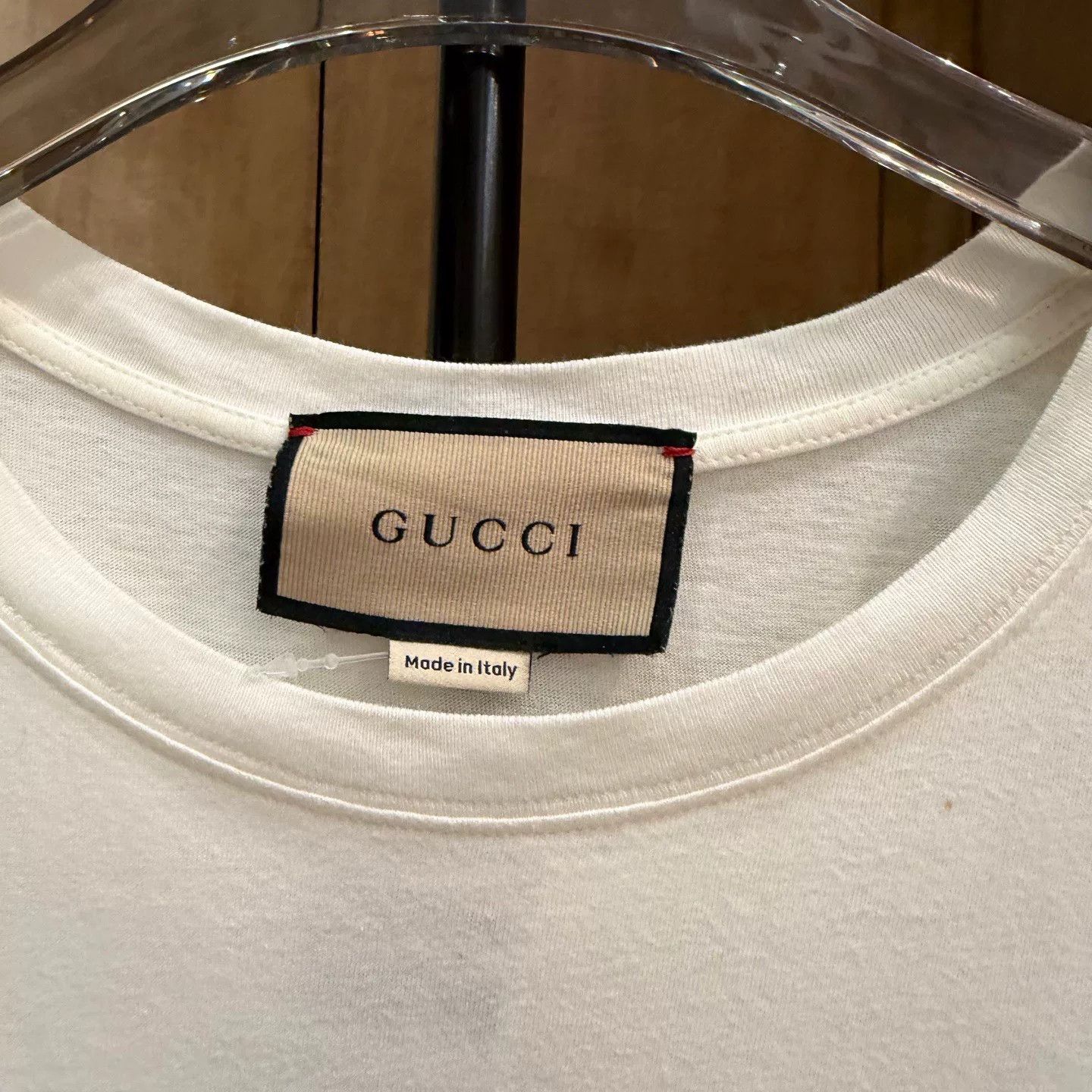 Gucci Gucci Beige T-Shirt M Women Size M / US 6-8 / IT 42-44 - 4 Thumbnail