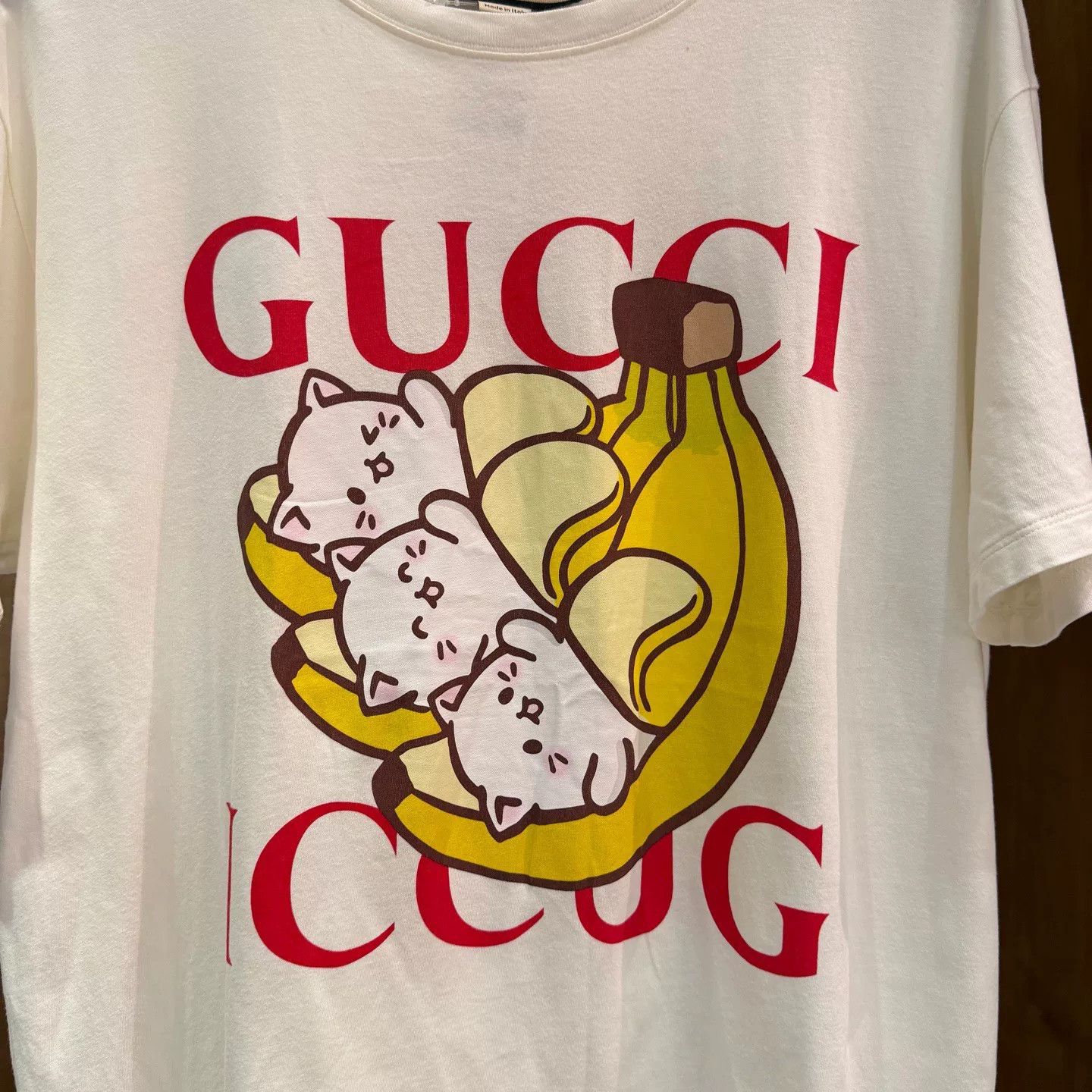 Gucci Gucci Beige T-Shirt M Women Size M / US 6-8 / IT 42-44 - 3 Thumbnail