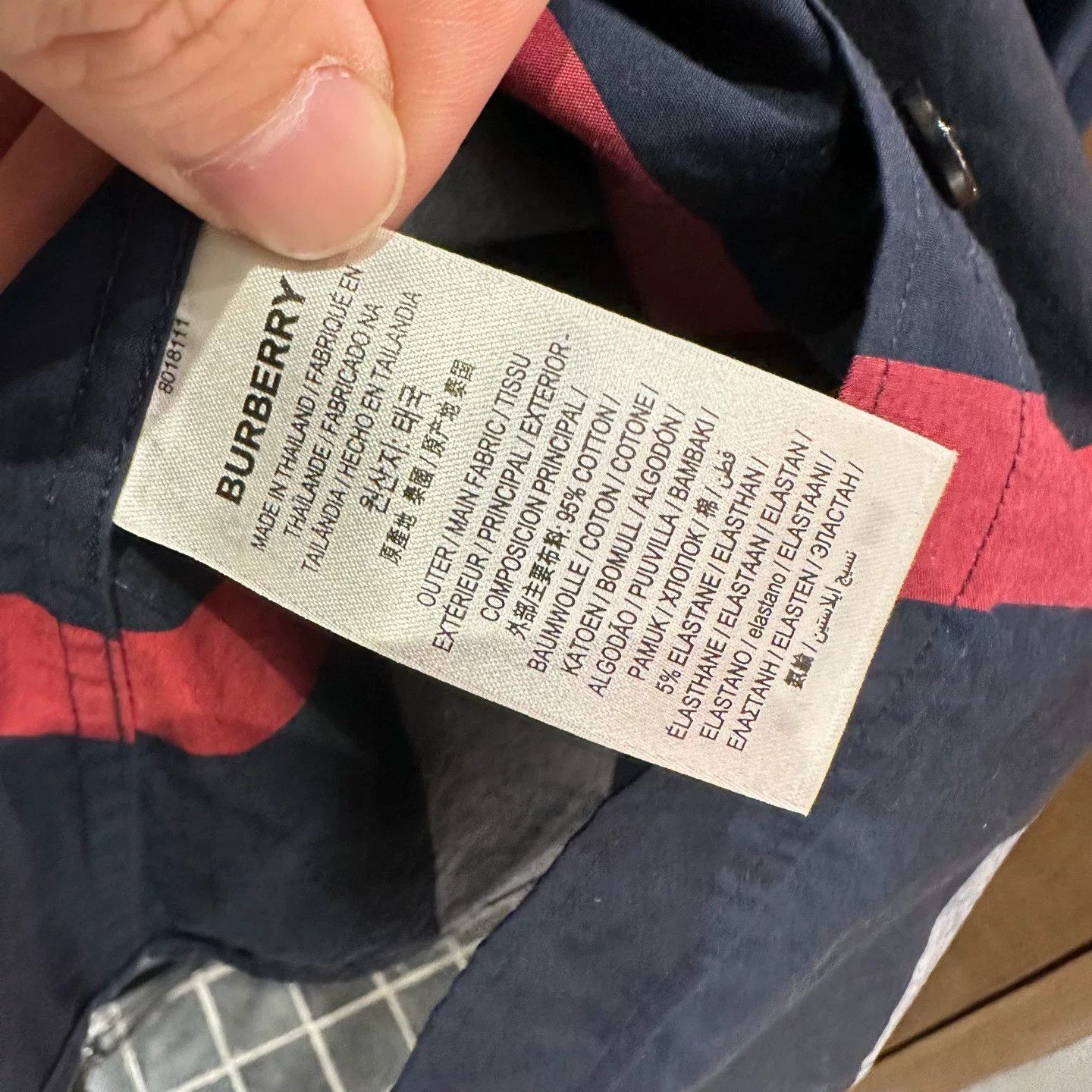 Burberry Burberry Patchwork Plaid Blue Shirt M Men Size US M / EU 48-50 / 2 - 4 Thumbnail