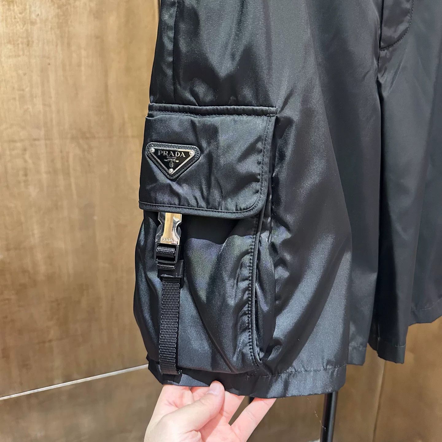 Prada Prada Retro Black Shorts 48 Men Size US 32 / EU 48 - 3 Thumbnail