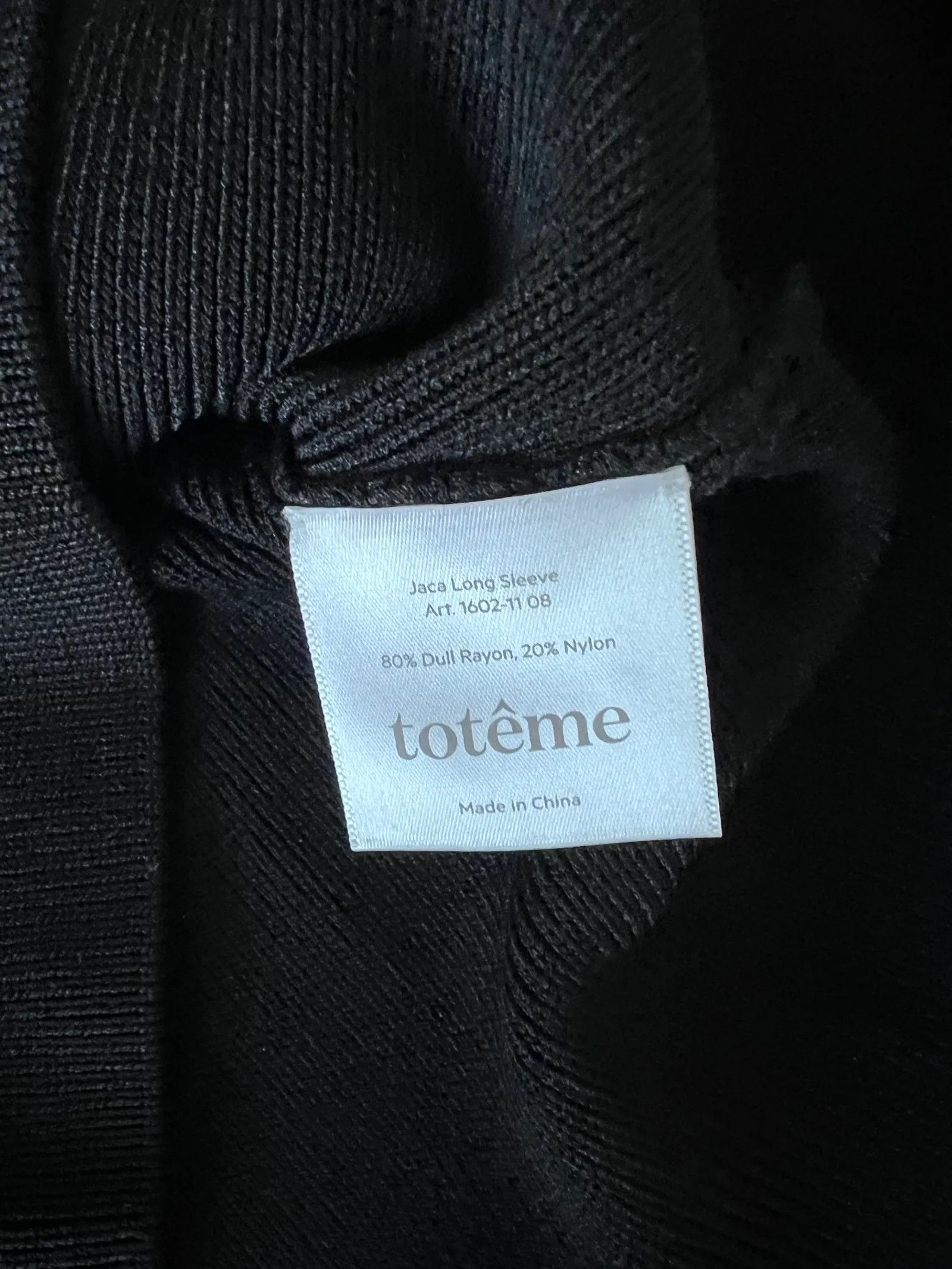 Toteme Toteme Jaca Long Sleeve Sweater Size L / US 10 / IT 46 - 3 Thumbnail