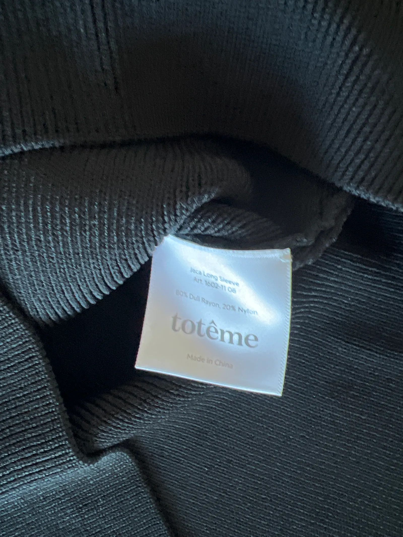 Toteme Toteme Jaca Long Sleeve Sweater Size L / US 10 / IT 46 - 5 Thumbnail