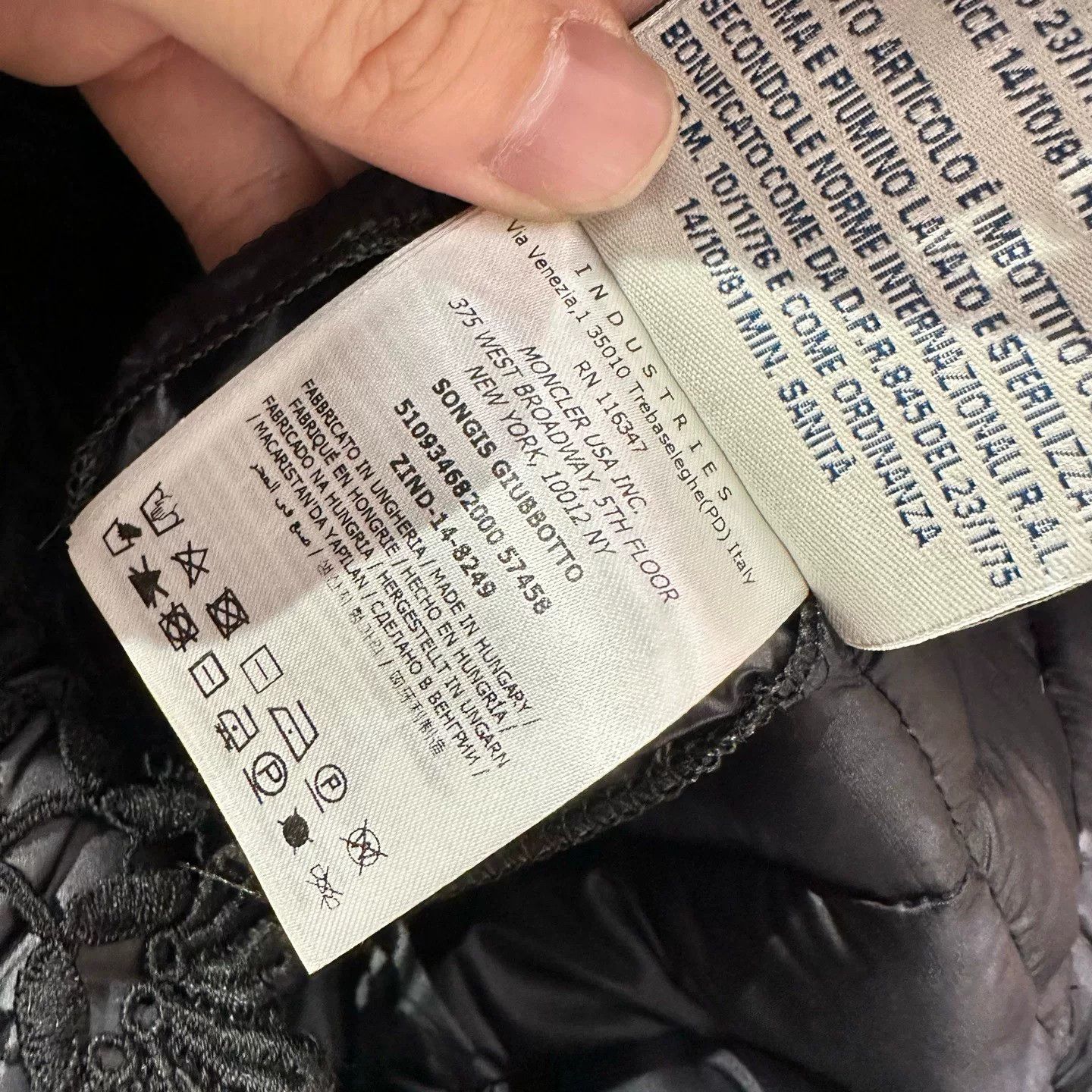 Moncler Moncler Retro Down Black Heavy Coat L Men Size US L / EU 52-54 / 3 - 5 Thumbnail