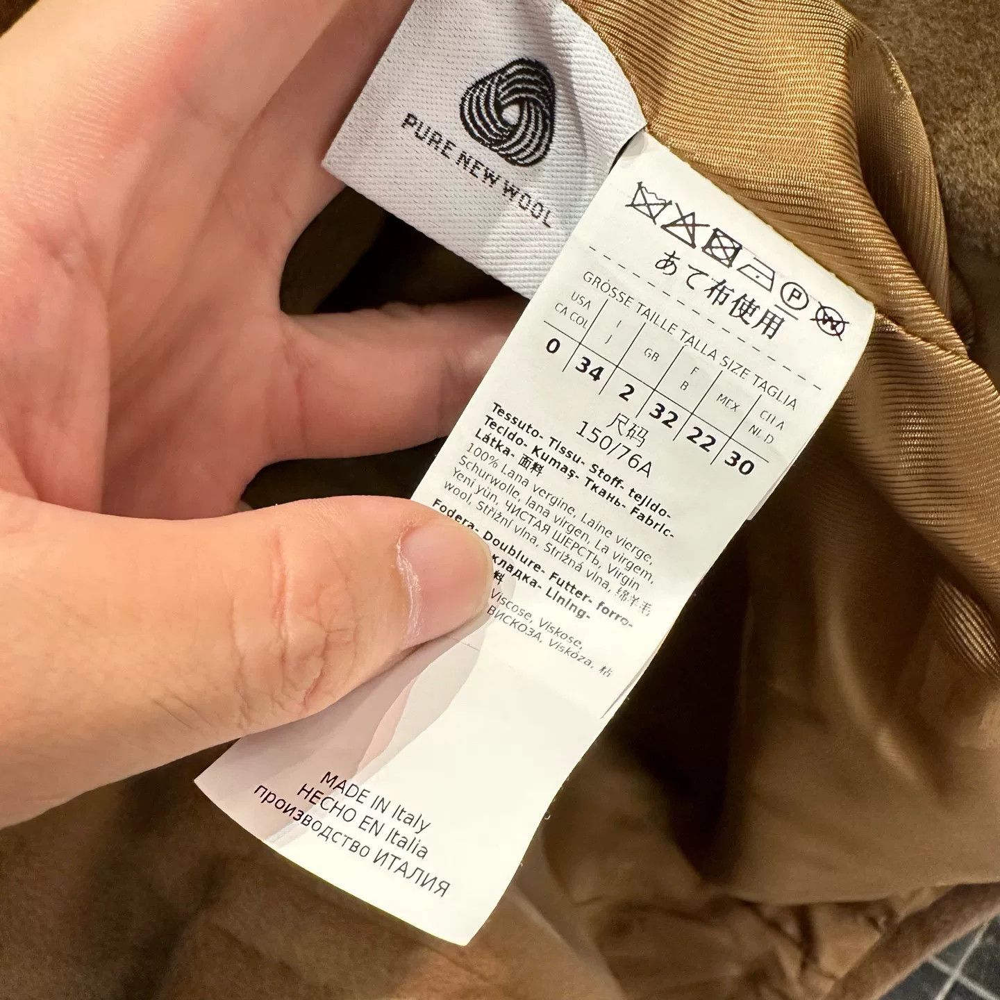 Max Mara Max Mara Cropped Brown Coat 34 Women Size XS / US 0-2 / IT 36-38 - 4 Thumbnail
