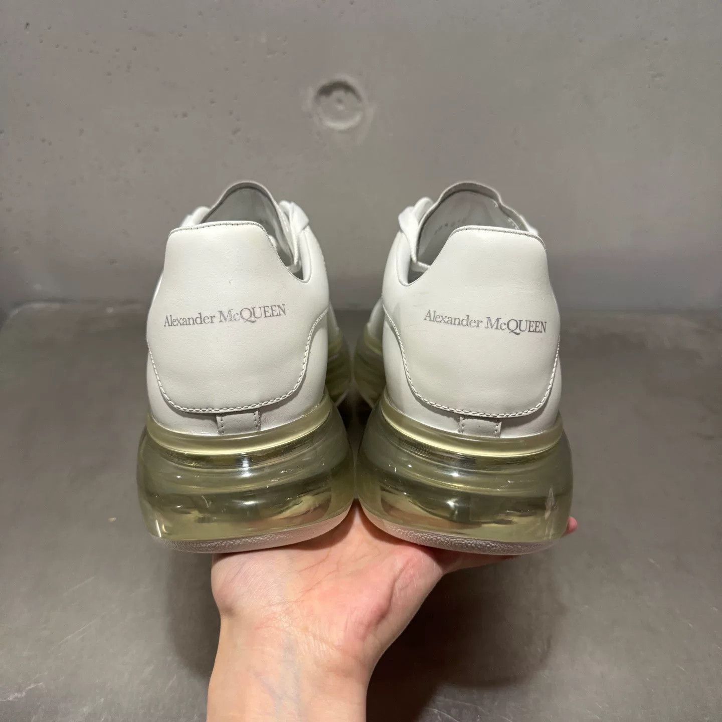 Alexander McQueen Alexander McQueen White Lowtop Sneakers 43 Men Size US 10 / EU 43 - 5 Thumbnail