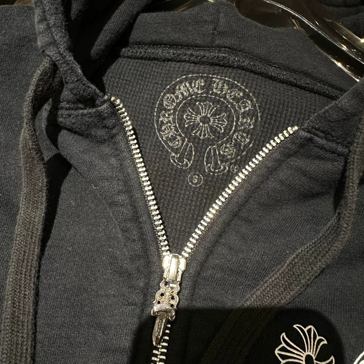 Chrome Hearts Chrome Hearts Black Hoodie S Men Size US S / EU 44-46 / 1 - 7 Thumbnail