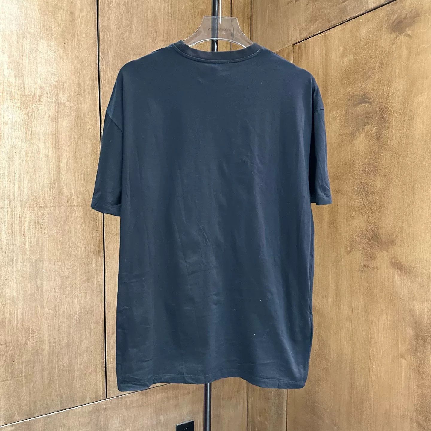 Miu Miu Miu Miu Retro Embroidered Black T-Shirt XS Women Size XS / US 0-2 / IT 36-38 - 2 Thumbnail