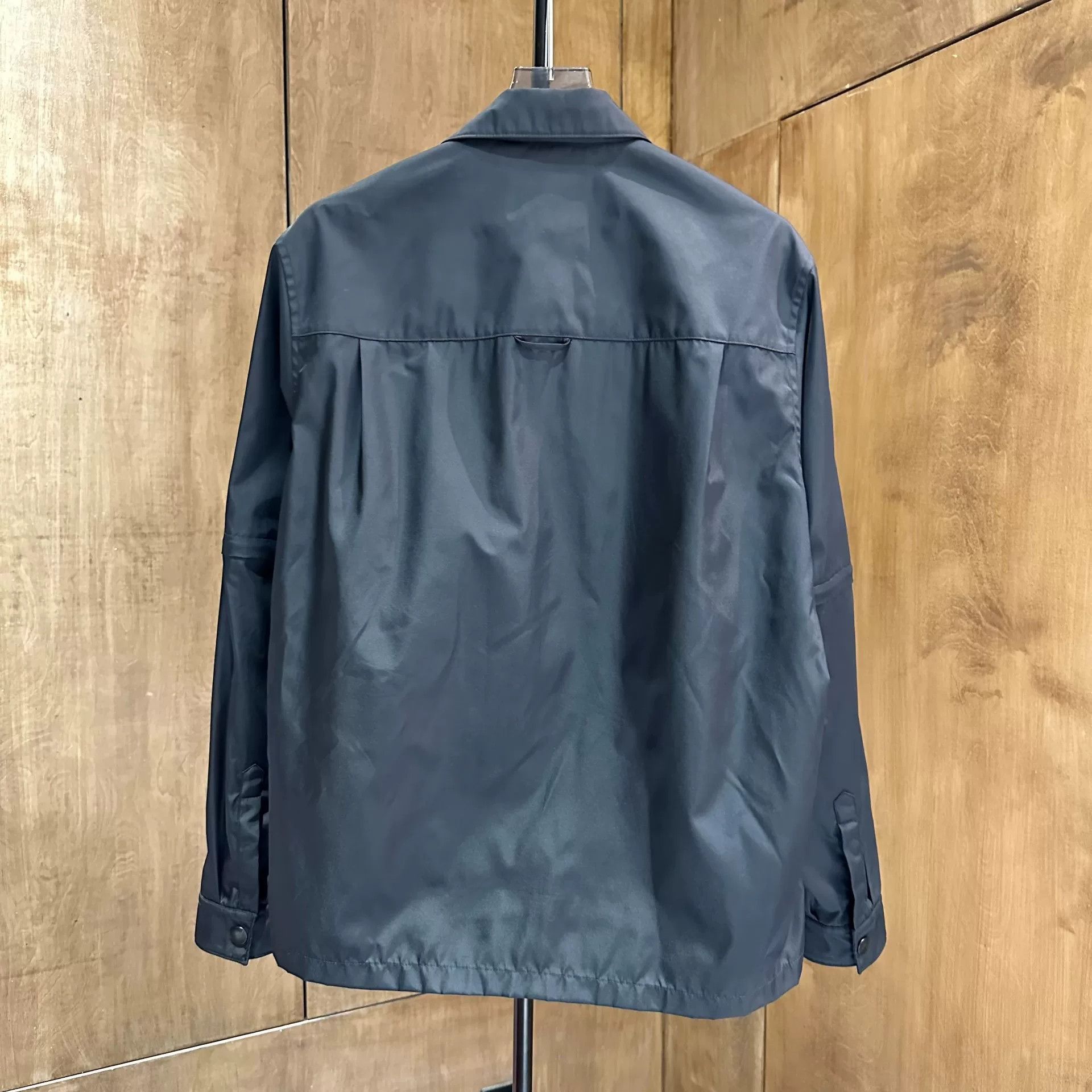 Prada Prada Metallic Black Light Jacket S Men Size US S / EU 44-46 / 1 - 2 Thumbnail