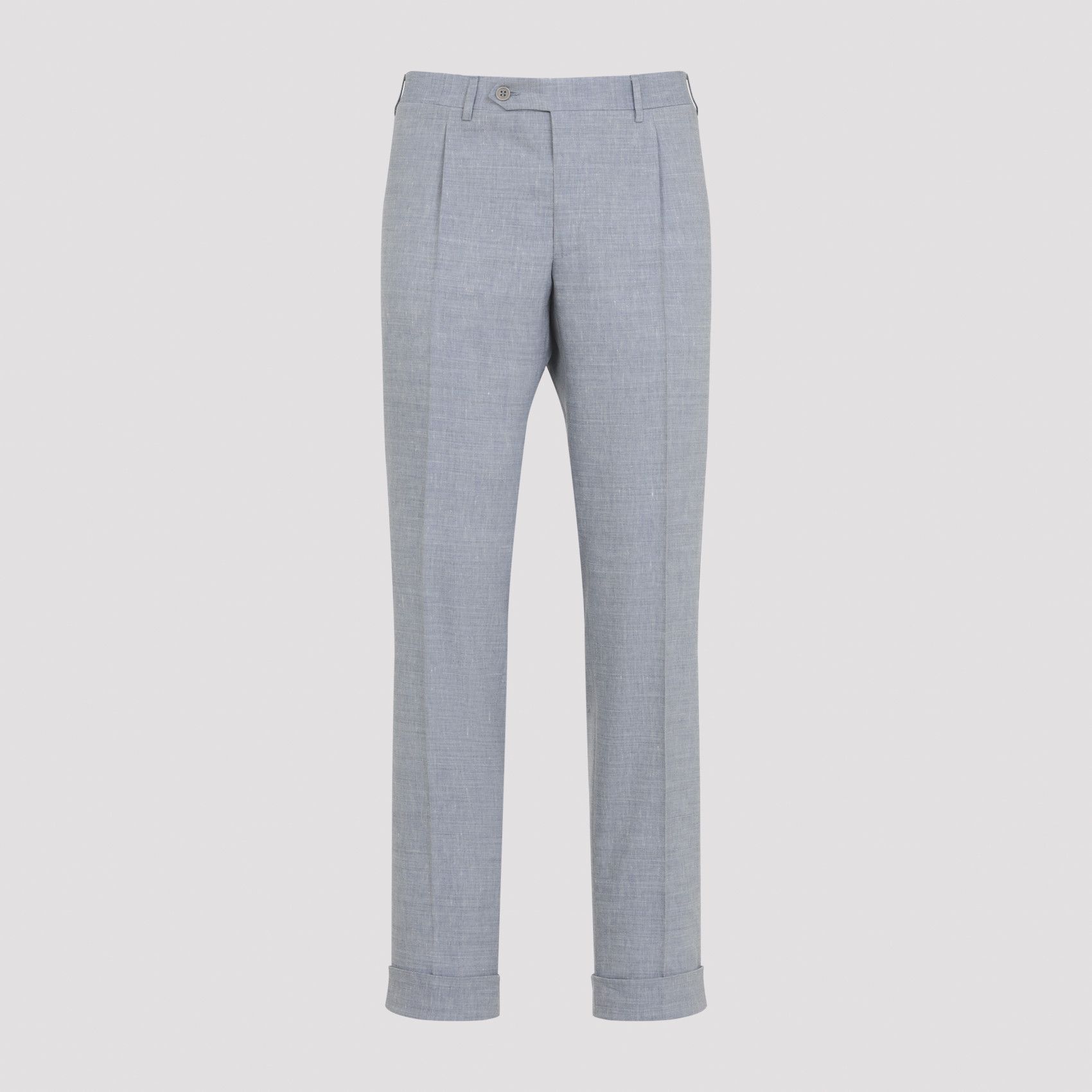 Canali Canali Linen and Wool Suit Size US L / EU 52-54 / 3 - 6 Thumbnail