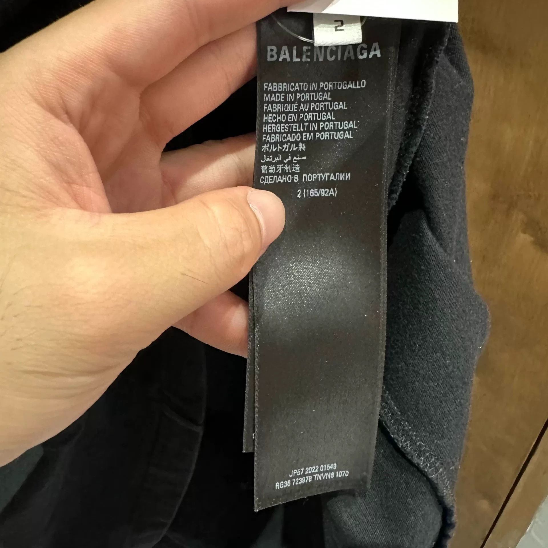 Balenciaga Balenciaga Collab Black T-Shirt S Men Size US S / EU 44-46 / 1 - 5 Thumbnail