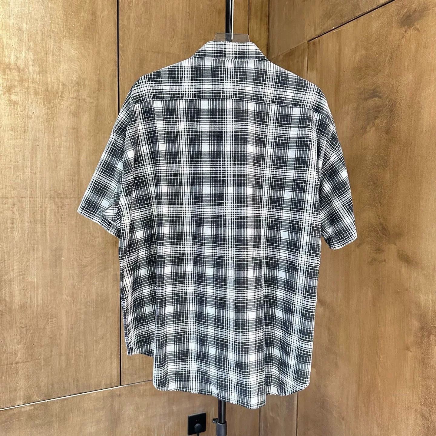 N.Hoolywood N.Hoolywood Plaid Black Shirt 36 Men Size US S / EU 44-46 / 1 - 2 Thumbnail