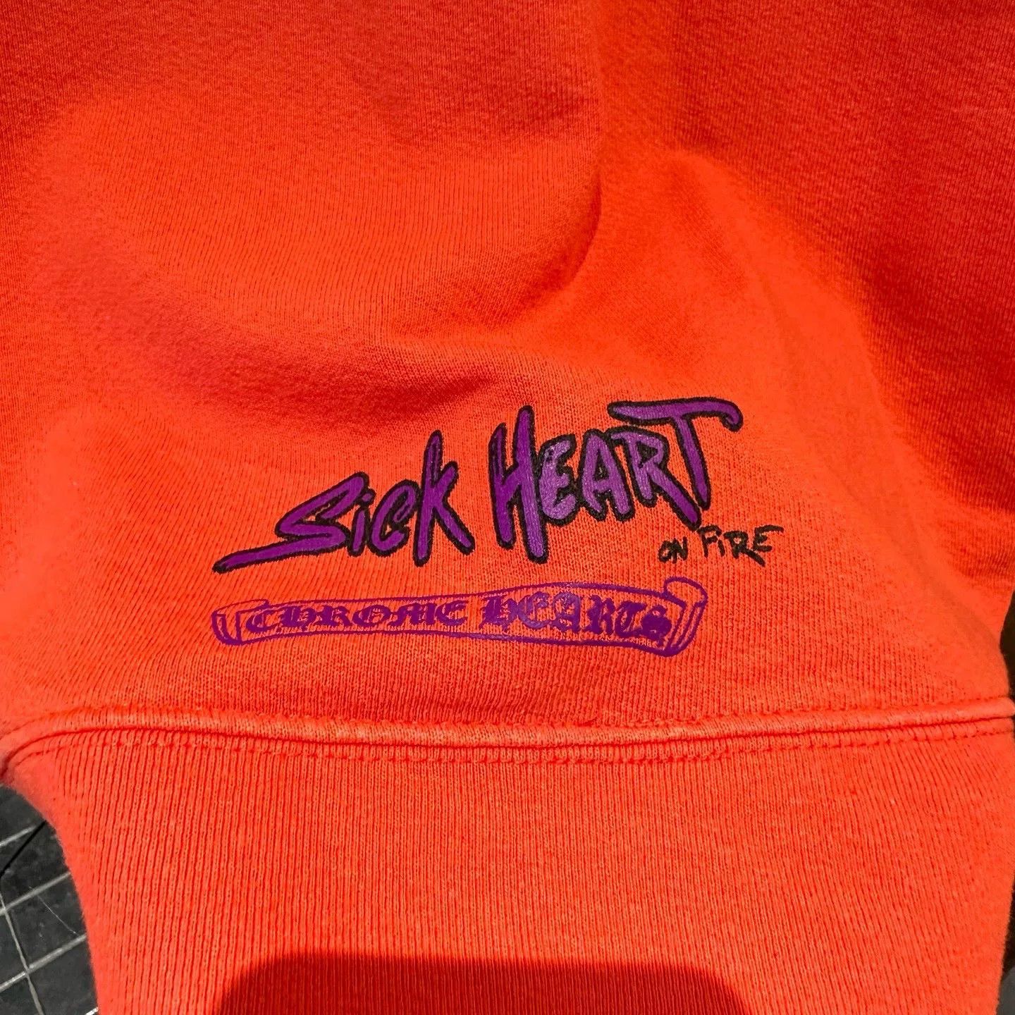 Chrome Hearts Chrome Hearts Collab Orange Hoodie L Men Size US L / EU 52-54 / 3 - 6 Thumbnail