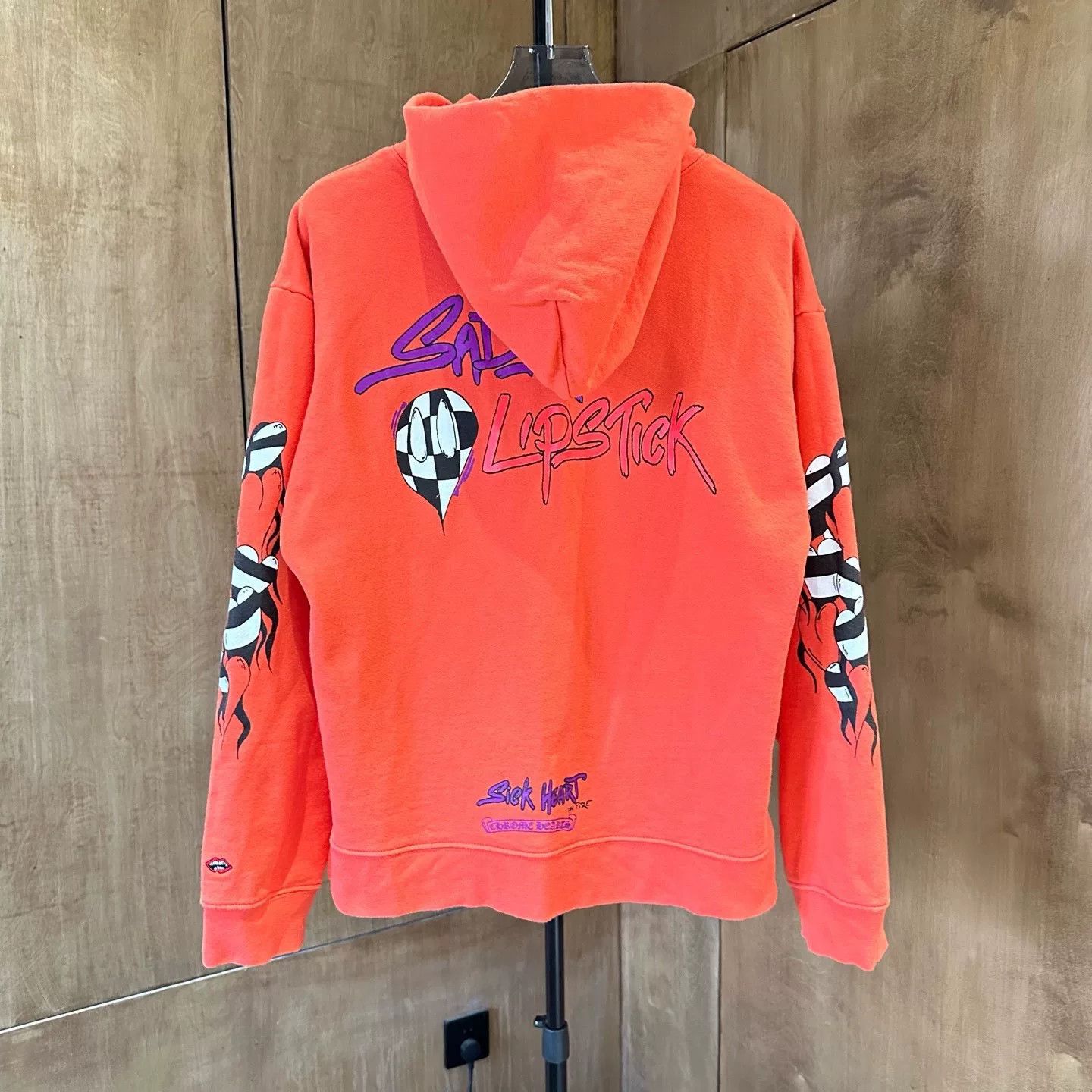 Chrome Hearts Chrome Hearts Collab Orange Hoodie L Men Size US L / EU 52-54 / 3 - 2 Thumbnail