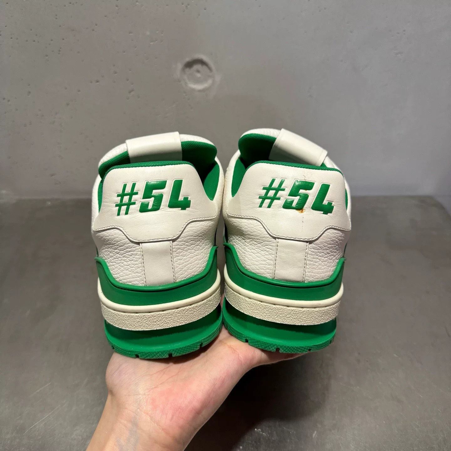 Louis Vuitton Louis Vuitton Training Green Lowtop Sneakers 44 Men Size US 10.5 / EU 43-44 - 5 Thumbnail
