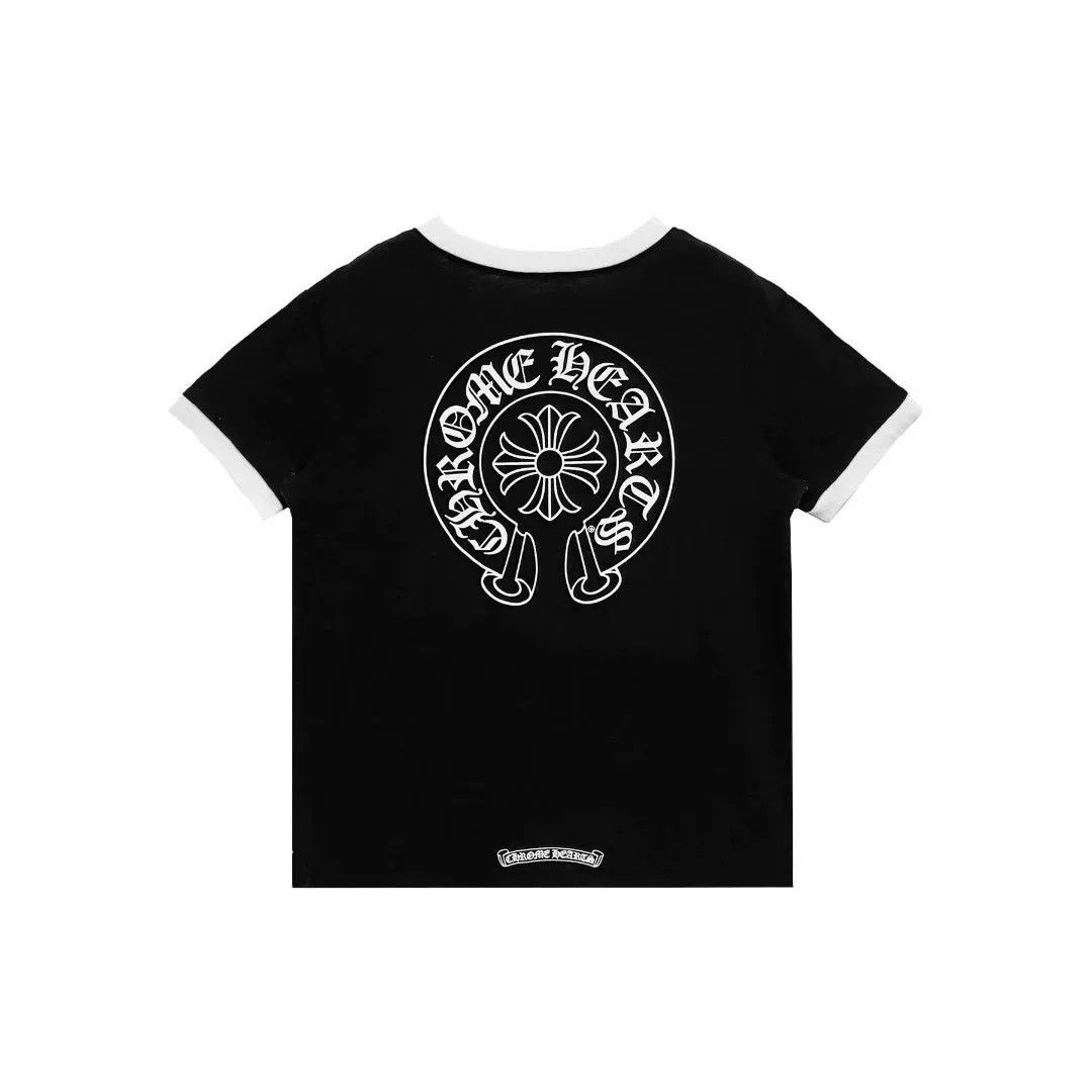 Chrome Hearts Chrome Hearts Black T-Shirt S Women Size S / US 4 / IT 40 - 2 Thumbnail