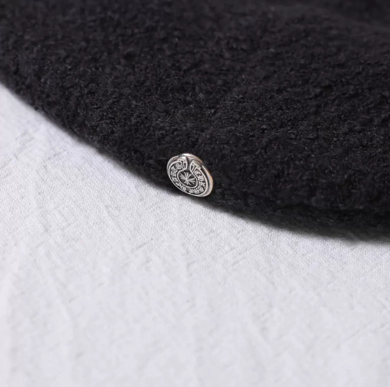 Chrome Hearts Chrome Hearts Black Hat S Men Size ONE SIZE - 5 Thumbnail