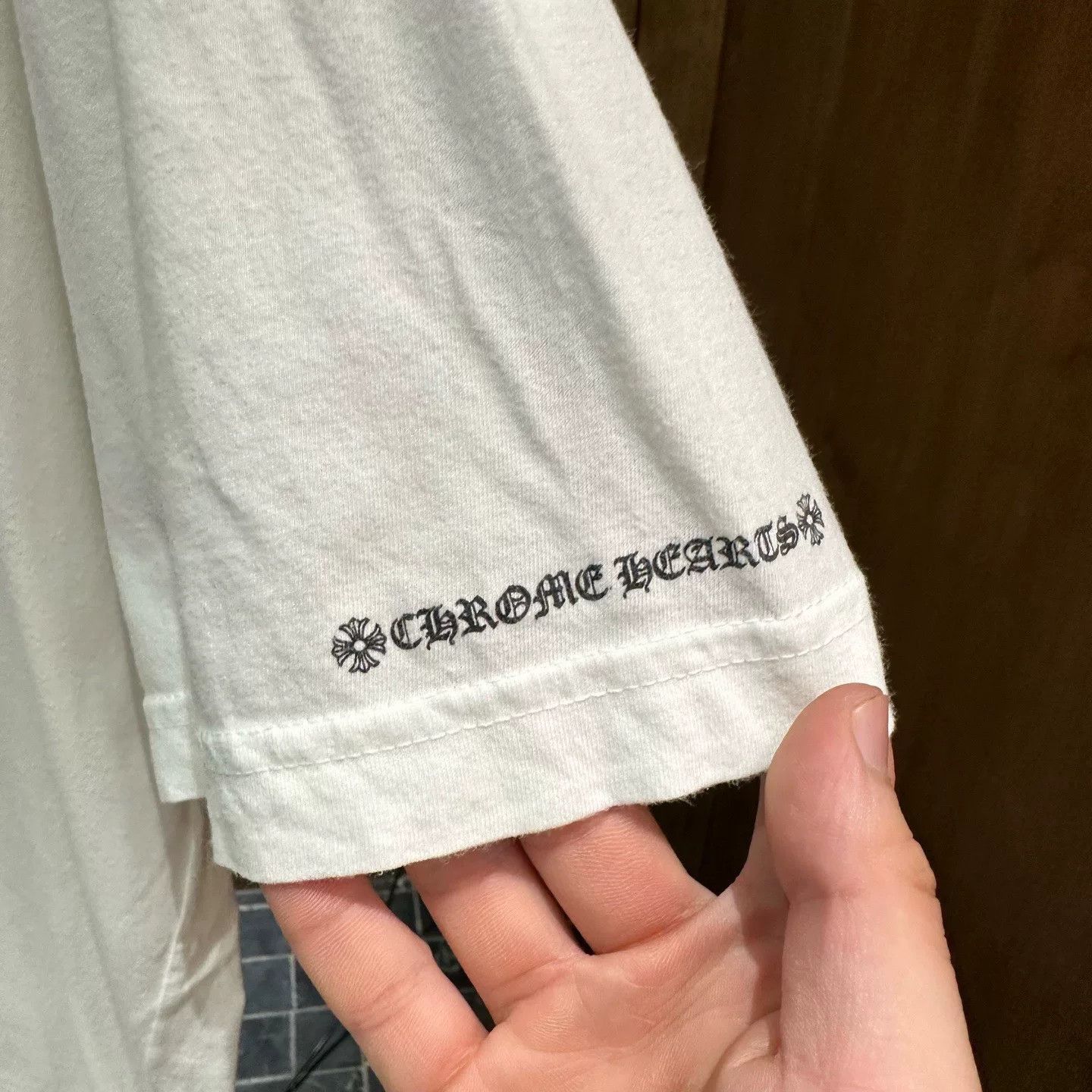 Chrome Hearts Chrome Hearts White T-Shirt XL Men Size US XL / EU 56 / 4 - 4 Thumbnail