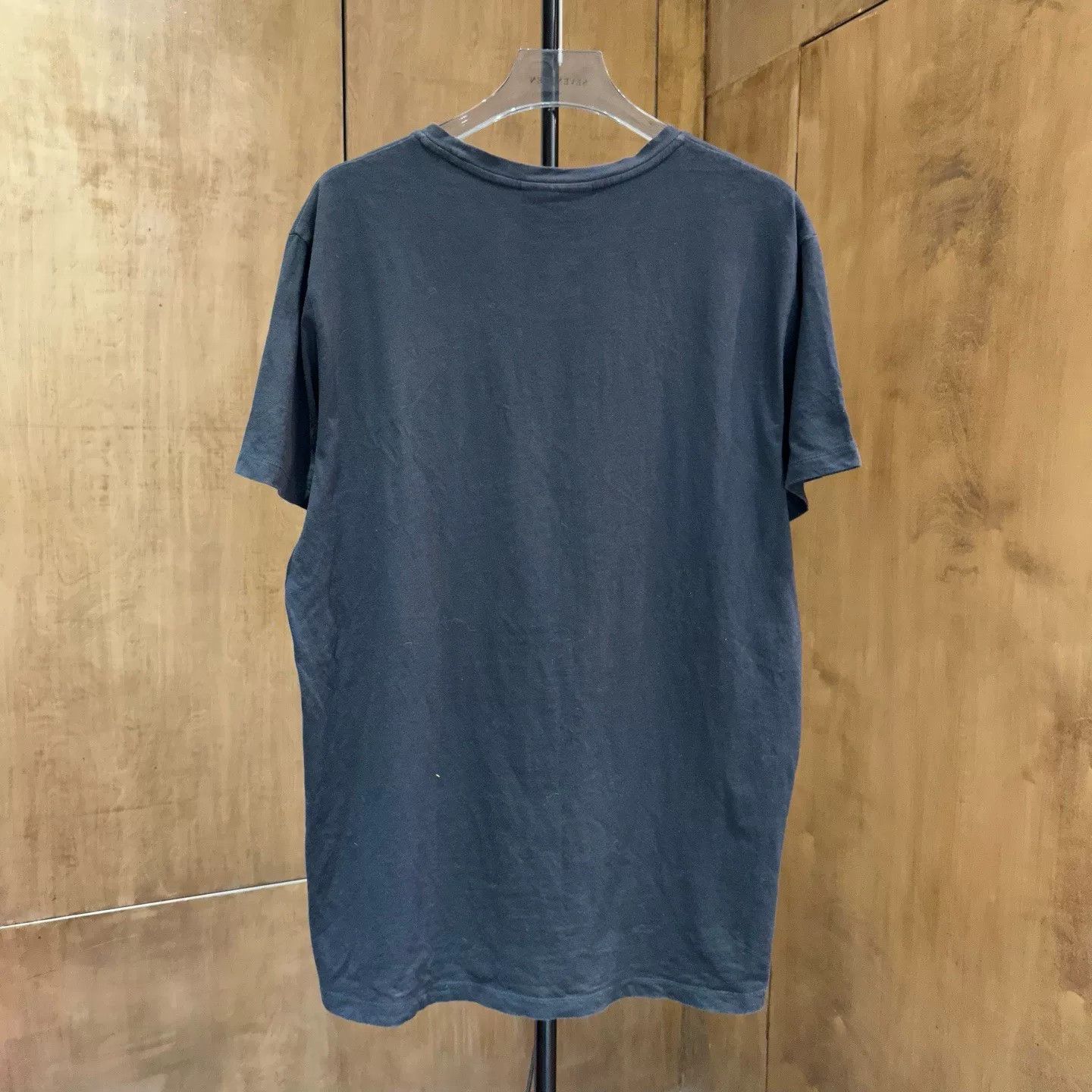Burberry Burberry Retro Embroidered Black T-Shirt XL Men Size US XL / EU 56 / 4 - 2 Thumbnail