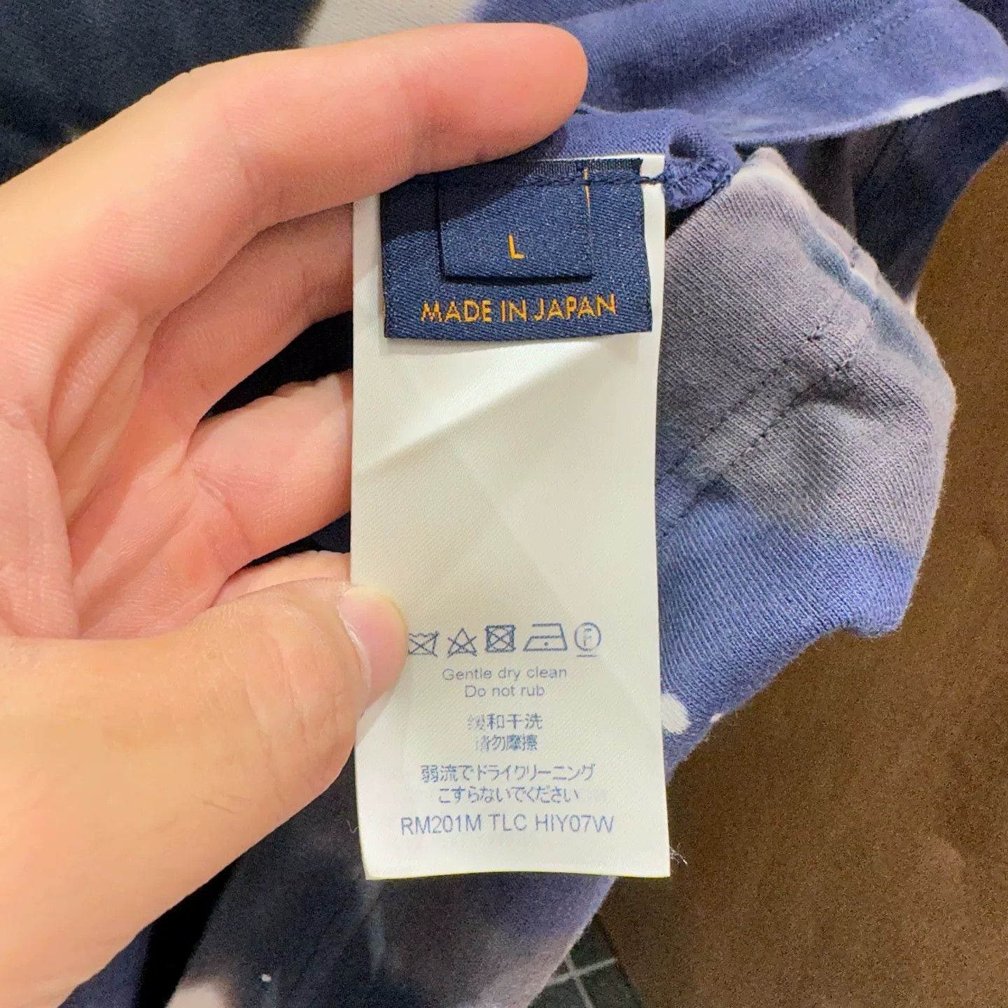 Louis Vuitton Louis Vuitton Blue T-Shirt L Women Size L / US 10 / IT 46 - 4 Thumbnail