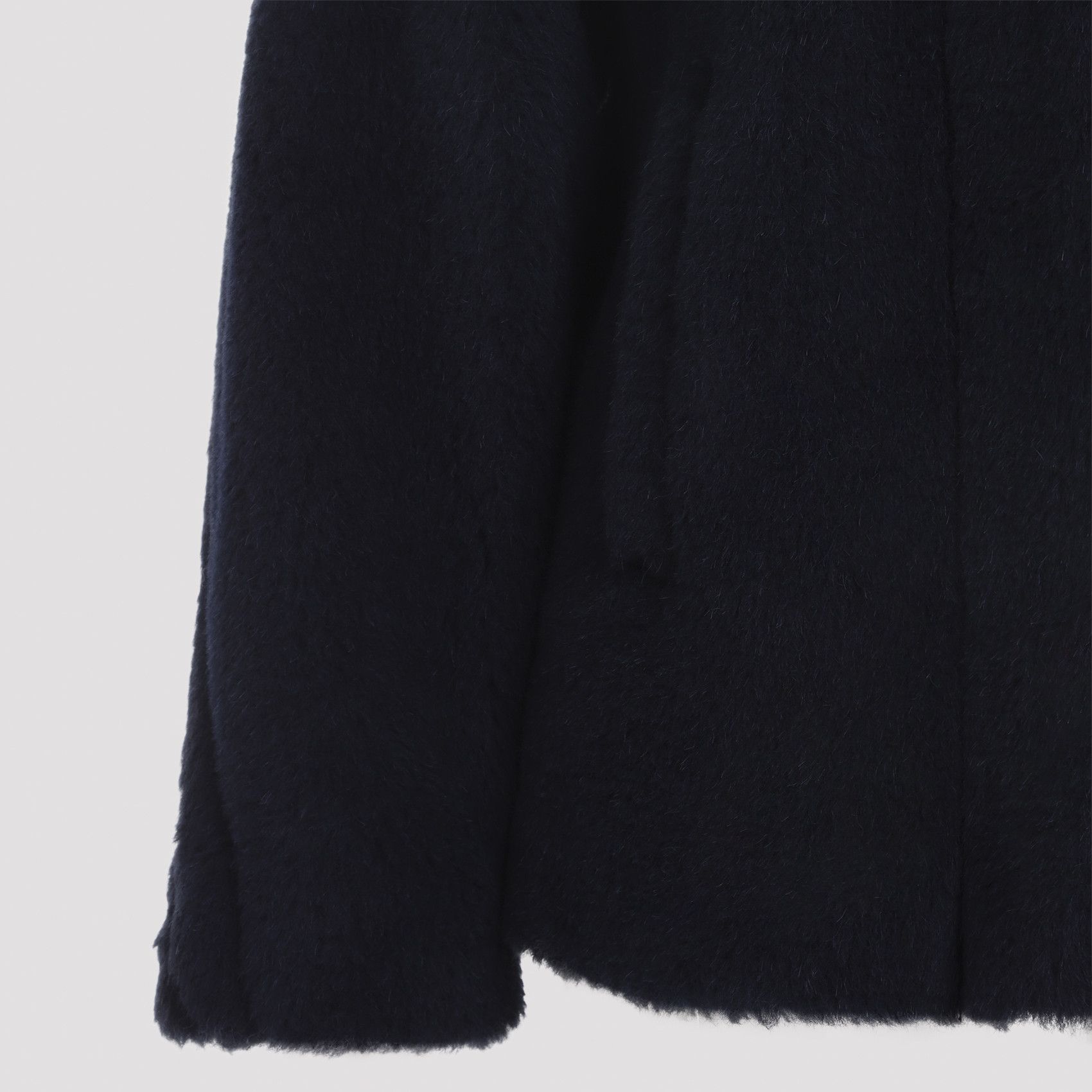 Max Mara Max Mara Fuggito Short Blue Teddy Coat Size M / US 6-8 / IT 42-44 - 3 Thumbnail