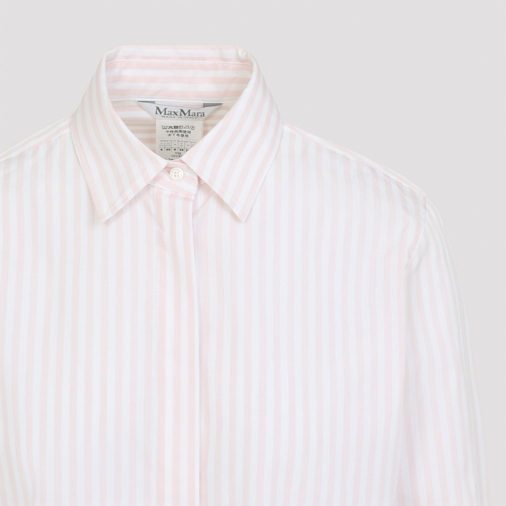 Max Mara Max Mara Accenni Striped Shirt Size M / US 6-8 / IT 42-44 - 3 Thumbnail