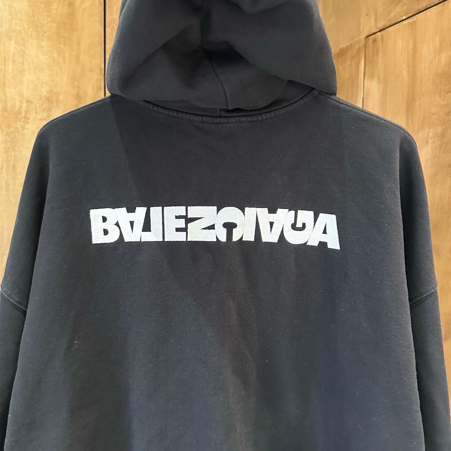 Balenciaga Balenciaga Black Hoodie M Women Size M / US 6-8 / IT 42-44 - 4 Thumbnail