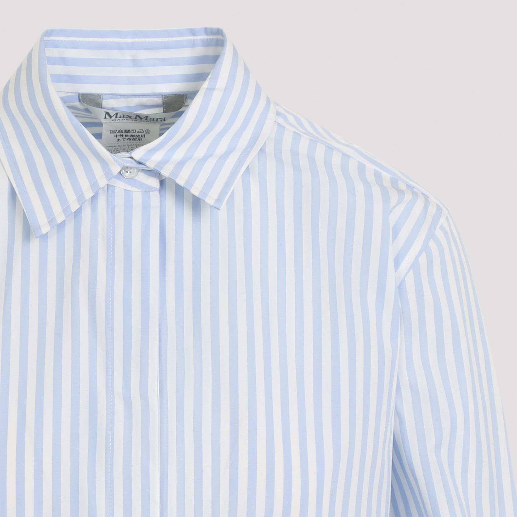 Max Mara Max Mara Accenni Striped Shirt Size M / US 6-8 / IT 42-44 - 3 Thumbnail