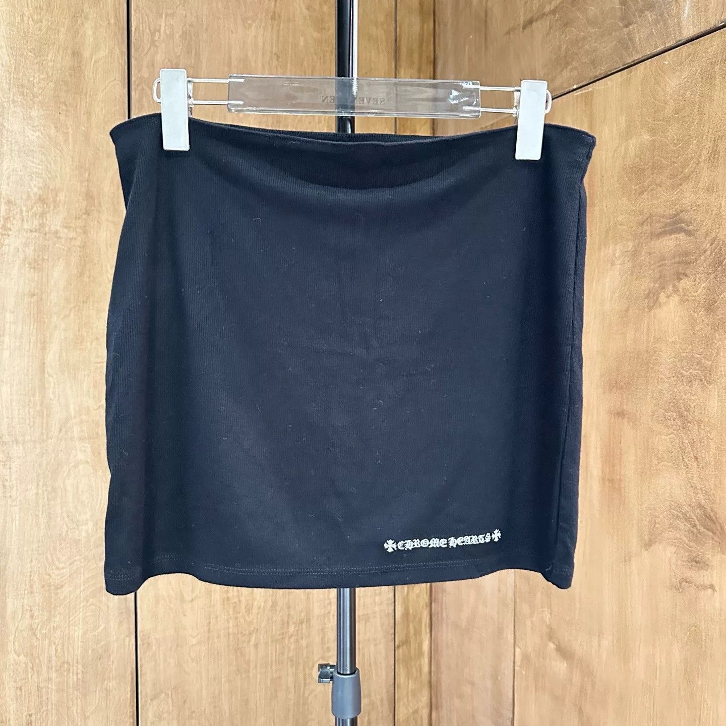 Chrome Hearts Chrome Hearts Embroidered Black Skirt M Women Size 28" / US 6 / IT 42 - 2 Thumbnail