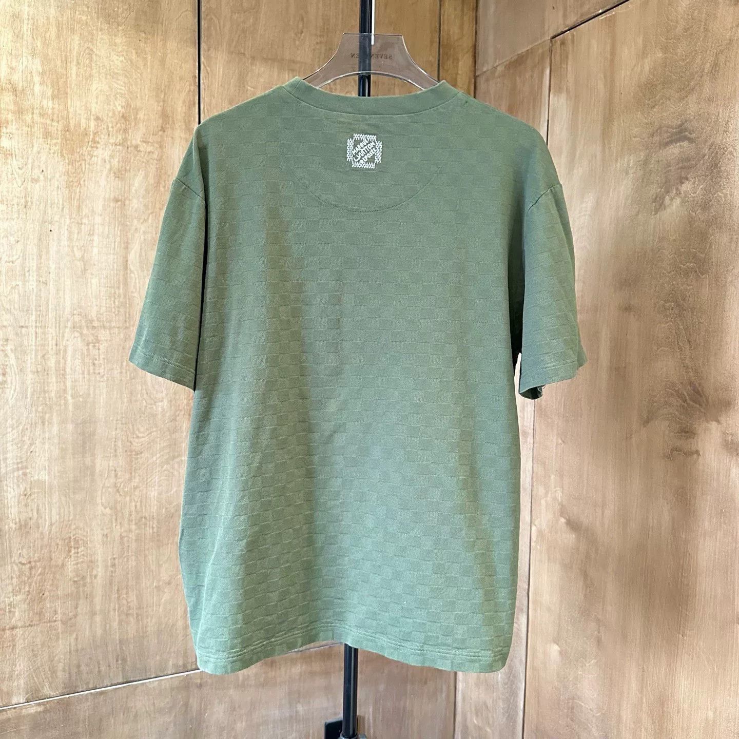 Louis Vuitton Louis Vuitton Green T-Shirt XXL Men Size US XXL / EU 58 / 5 - 2 Thumbnail