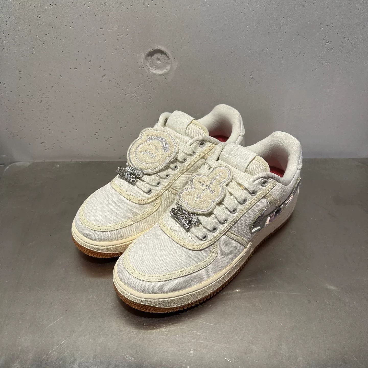 Nike Nike Collab Beige Lowtop Sneakers 40 Men Size US 7.5 / EU 40-41 - 2 Thumbnail