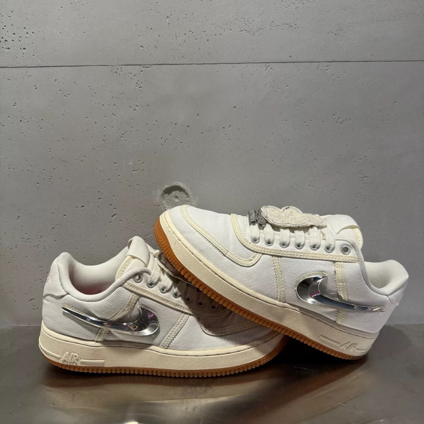 Nike Nike Collab Beige Lowtop Sneakers 40 Men Size US 7.5 / EU 40-41 - 4 Thumbnail