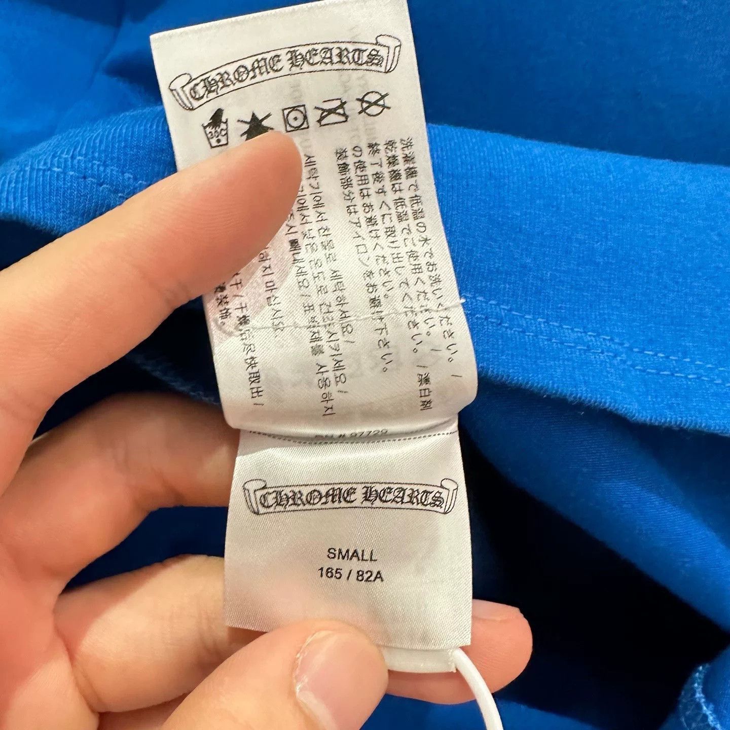 Chrome Hearts Chrome Hearts Retro Blue T-Shirt S Women Size S / US 4 / IT 40 - 5 Thumbnail