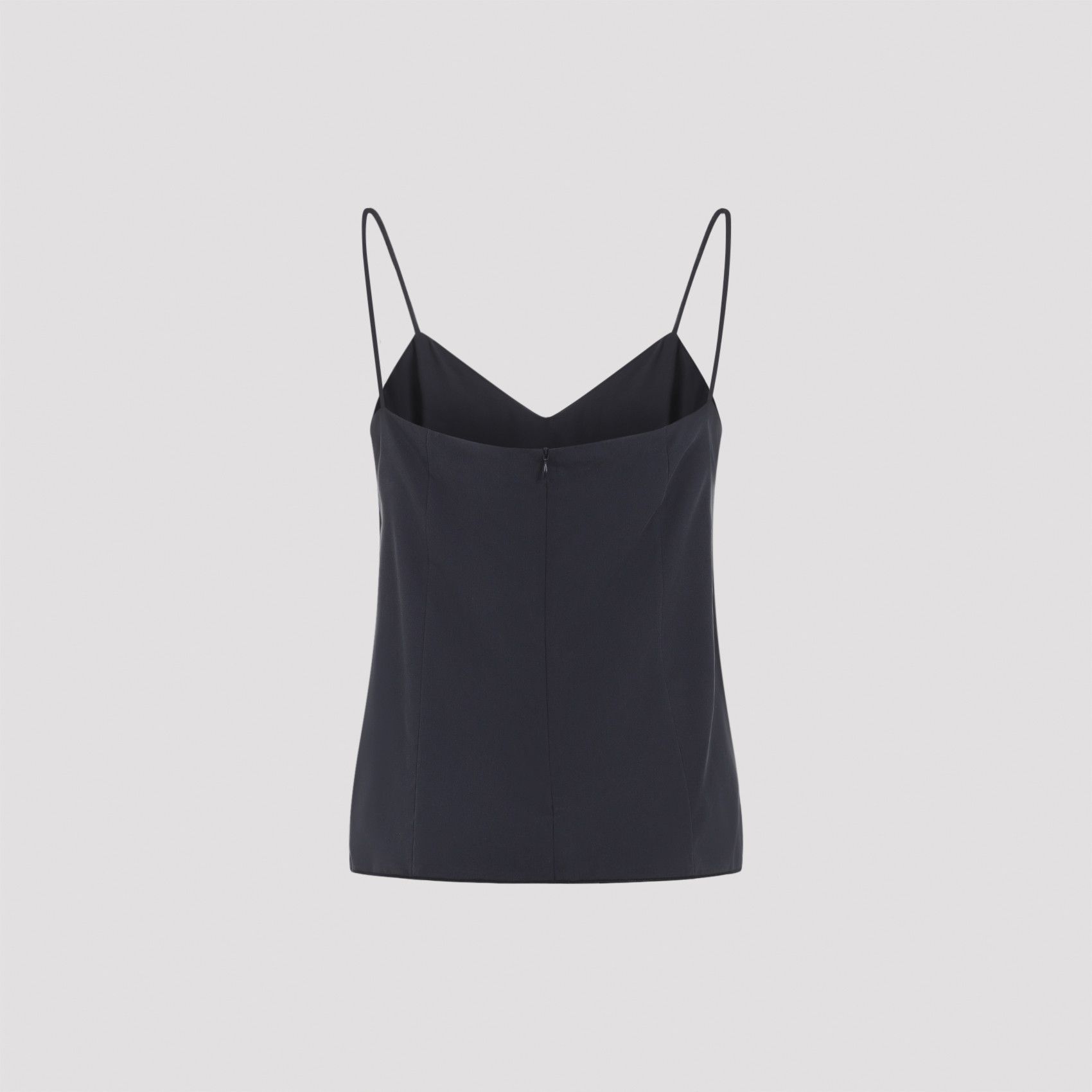 Max Mara Max Mara Unghia Washed Silk Tank Top Size M / US 6-8 / IT 42-44 - 2 Thumbnail