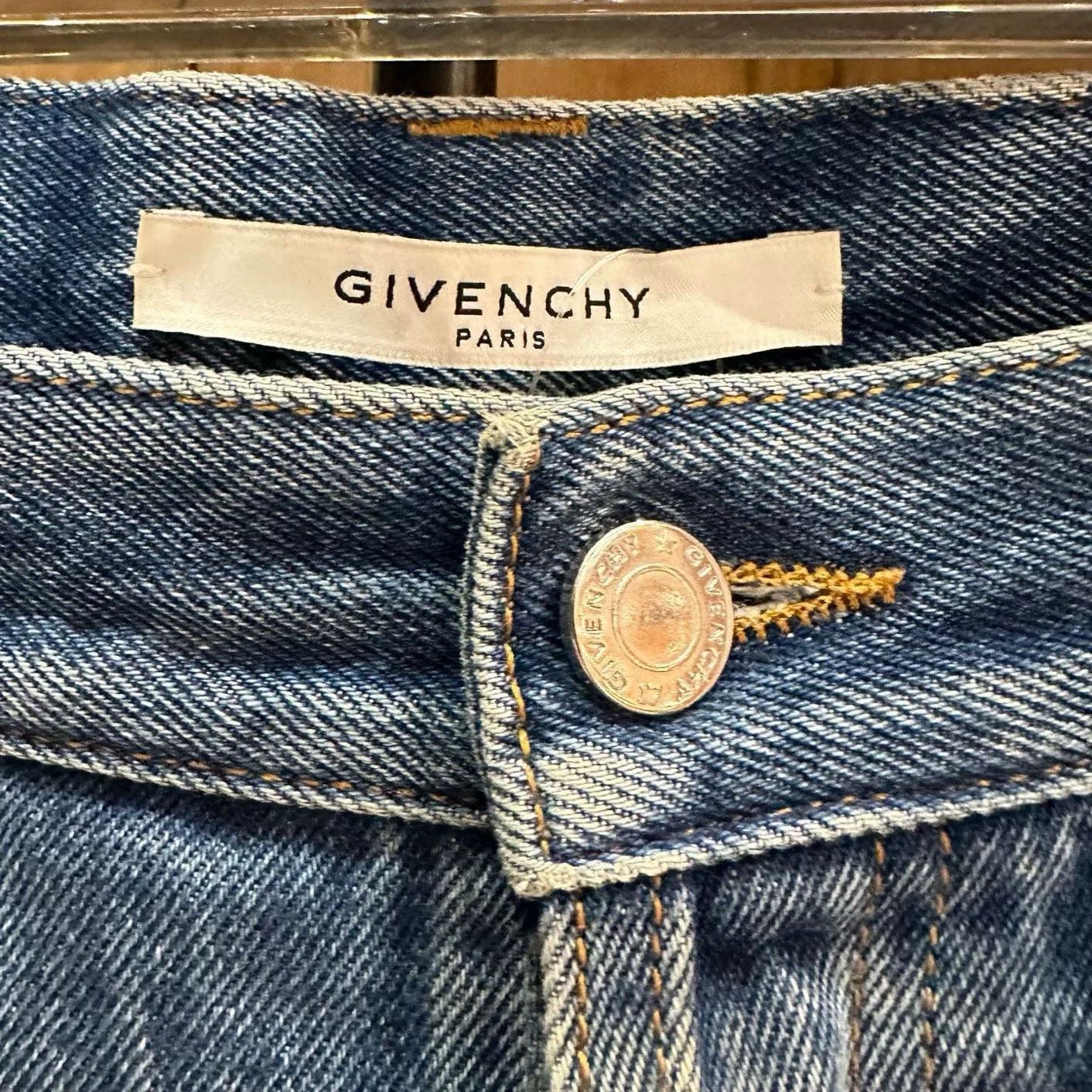 Givenchy Givenchy Denim Green Denim Jeans 31 Men Size US 31 - 3 Thumbnail