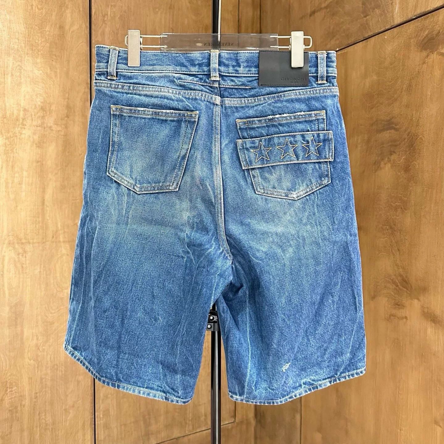 Givenchy Givenchy Denim Green Denim Jeans 31 Men Size US 31 - 2 Thumbnail