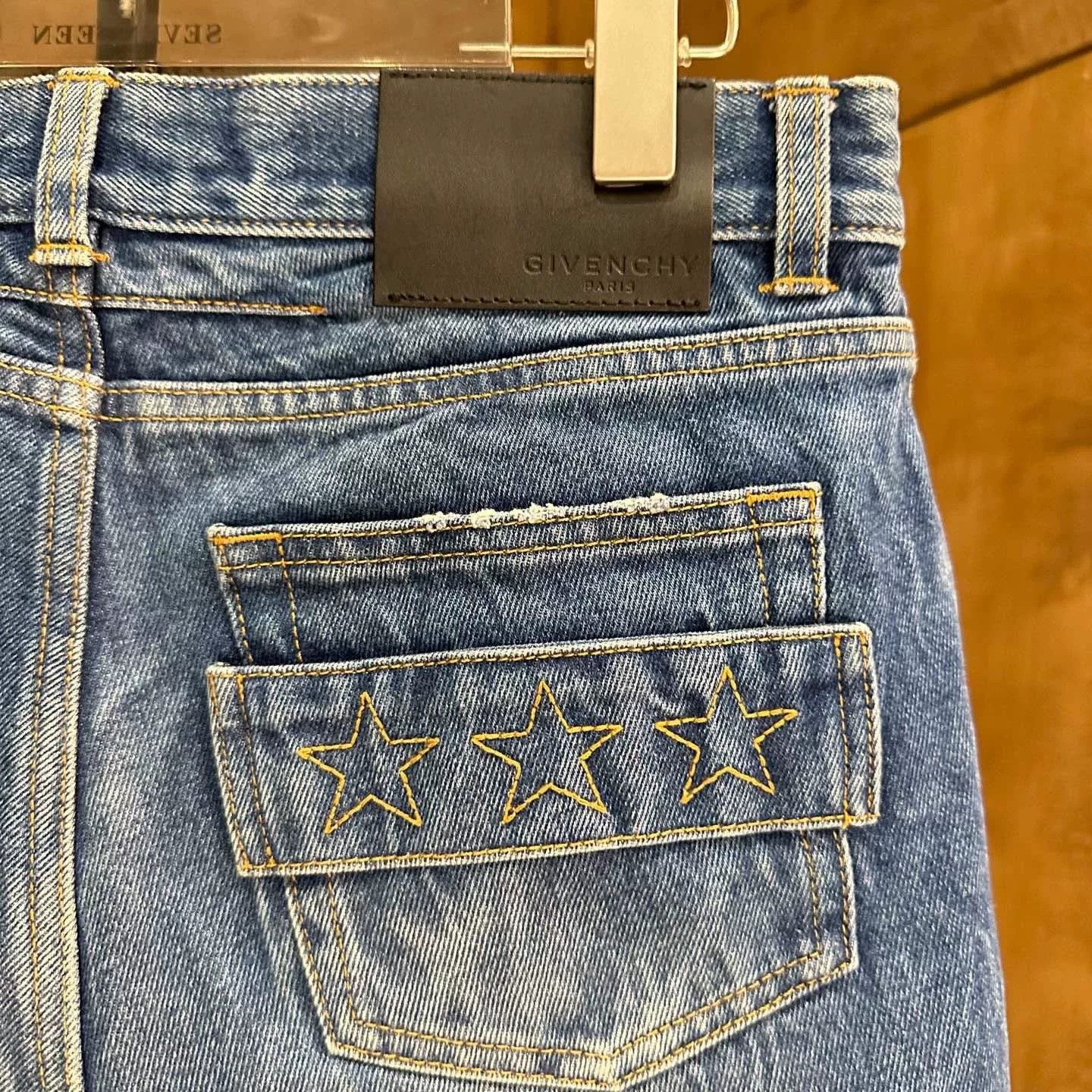 Givenchy Givenchy Denim Green Denim Jeans 31 Men Size US 31 - 5 Thumbnail