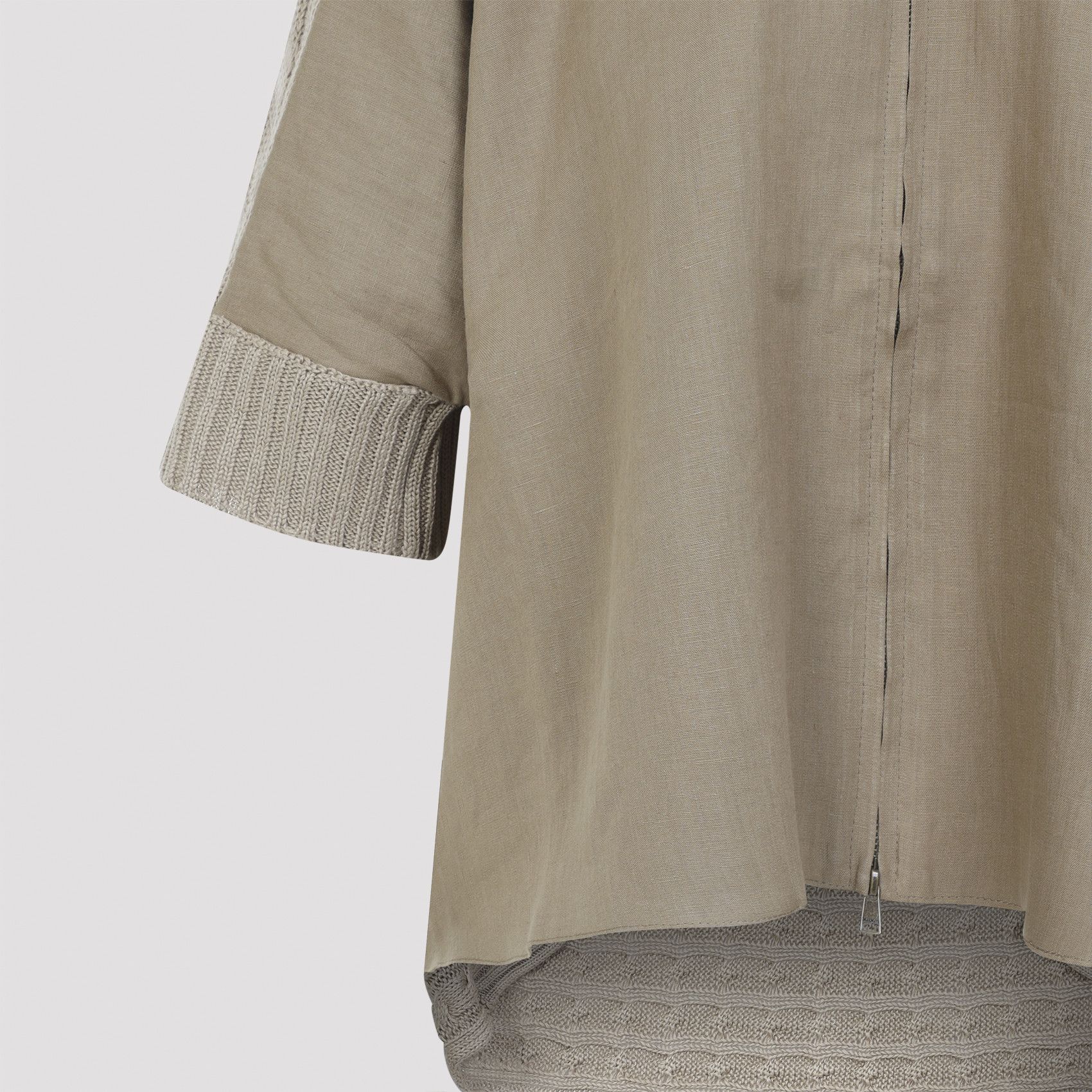 Max Mara Max Mara Eresia Linen Cable Cardigan Size S / US 4 / IT 40 - 4 Thumbnail