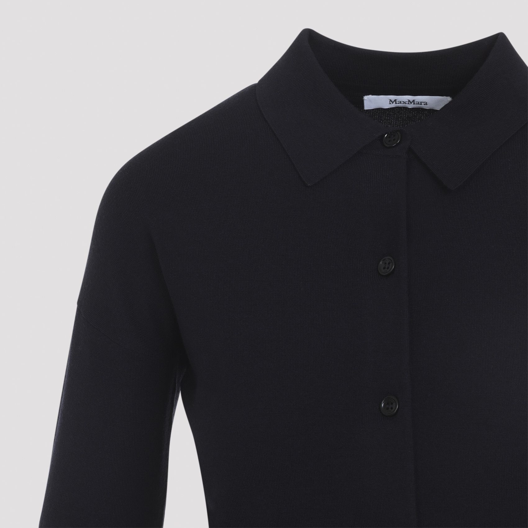 Max Mara Max Mara Medeola Knit Polo Size S / US 4 / IT 40 - 3 Thumbnail
