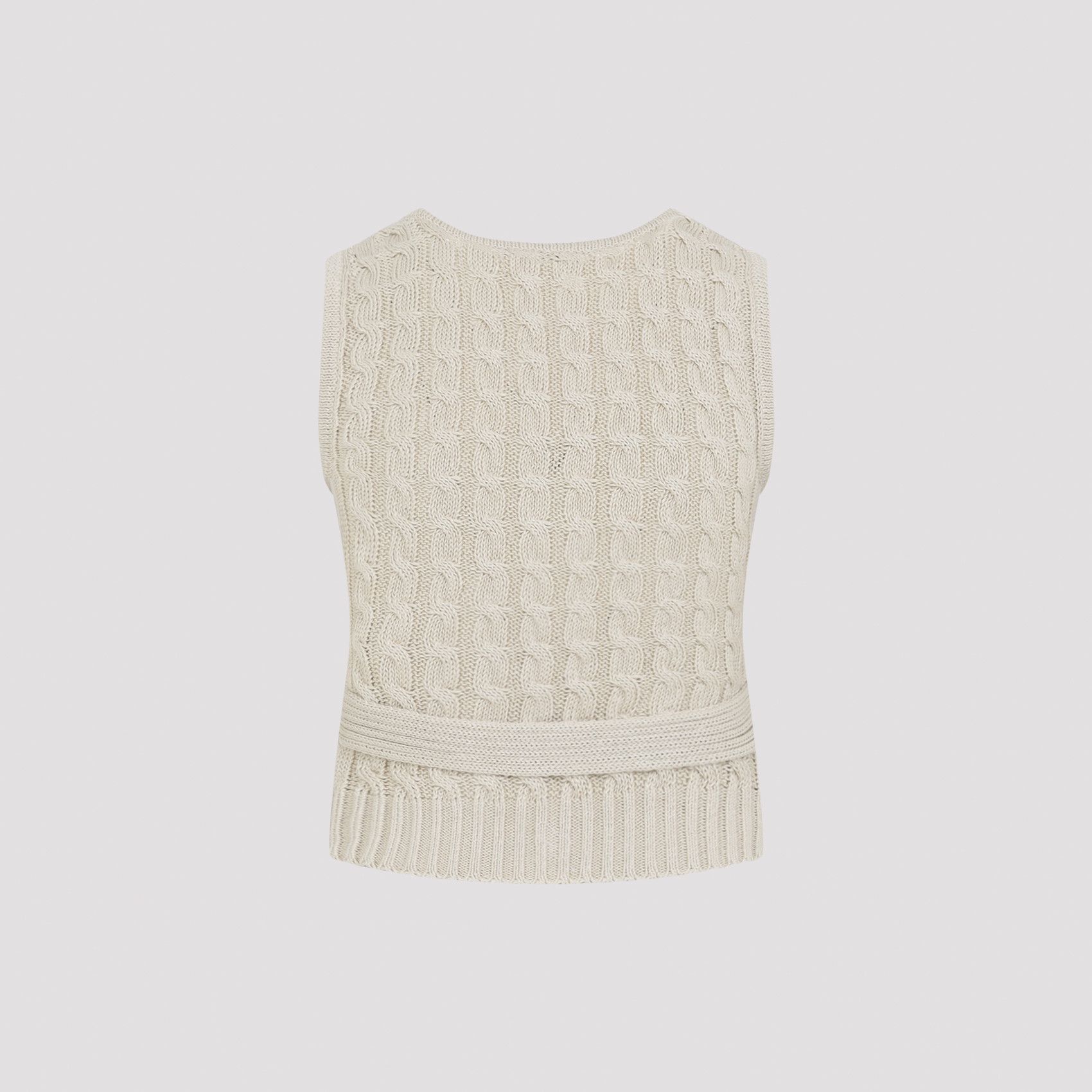Max Mara Max Mara Calibri Linen Vest Size S / US 4 / IT 40 - 2 Thumbnail