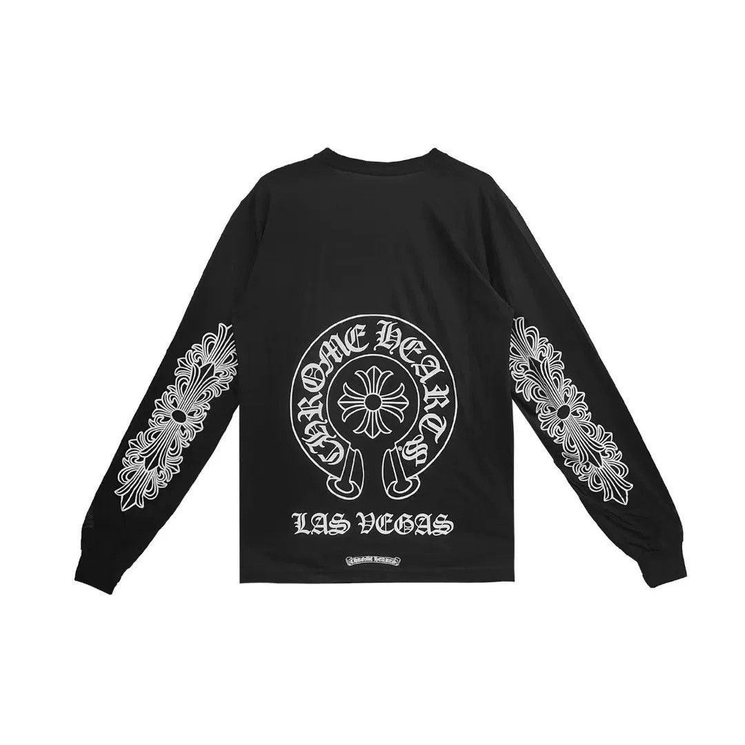 Chrome Hearts Chrome Hearts Black T-Shirt M Men Size US M / EU 48-50 / 2 - 2 Thumbnail