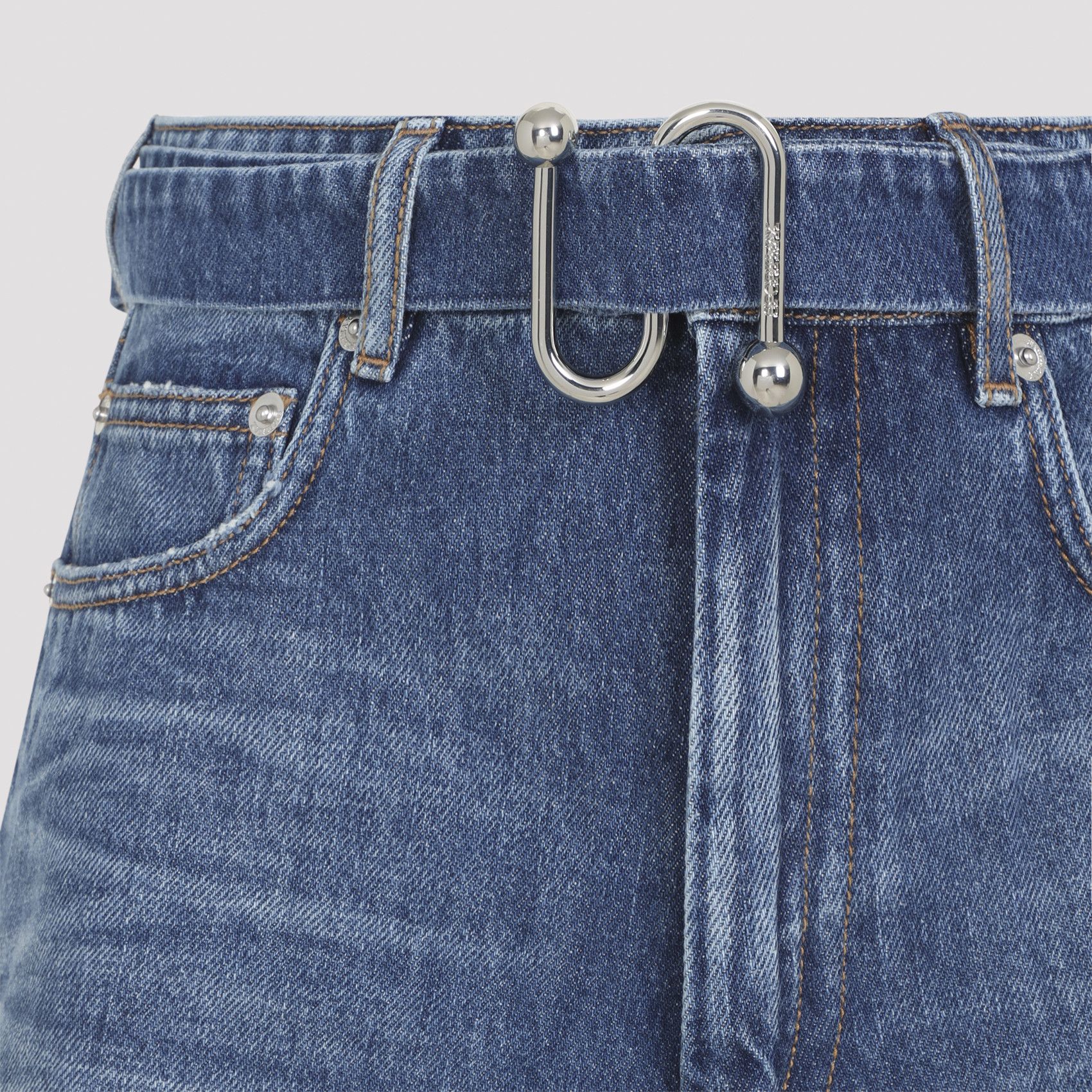 Sportmax Sportmax Fiesta Denim Shorts Size 28" / US 6 / IT 42 - 3 Thumbnail