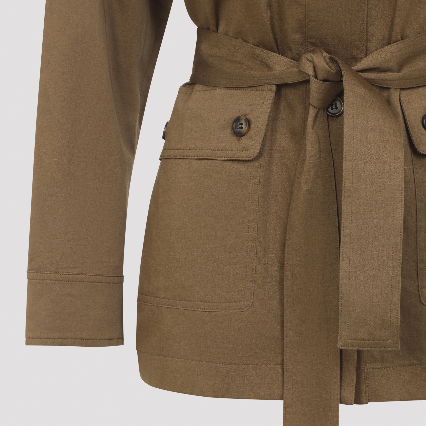 Yves Salomon Yves Salomon Shirt Jacket Size S / US 4 / IT 40 - 4 Thumbnail