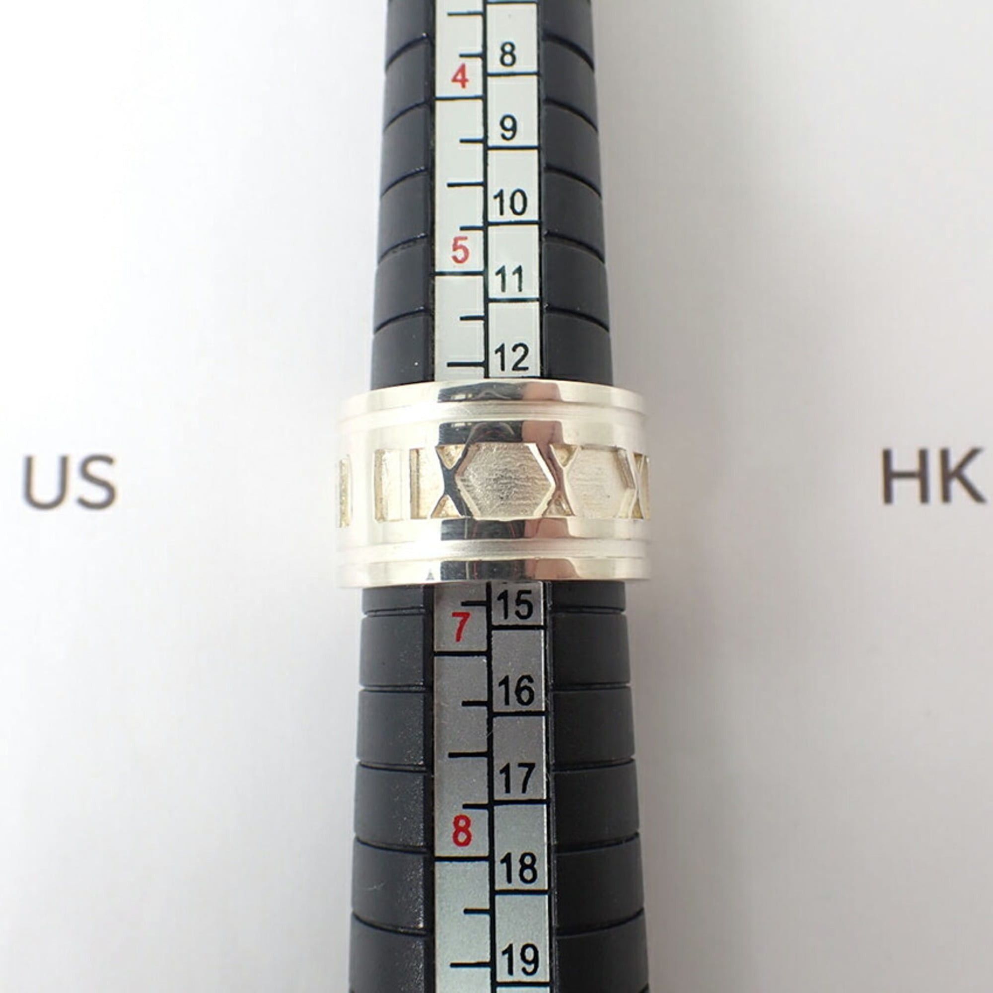 Tiffany & Co. TIFFANY & Co. 925 Atlas Wide Ring, Size 13 Size ONE SIZE - 10 Thumbnail