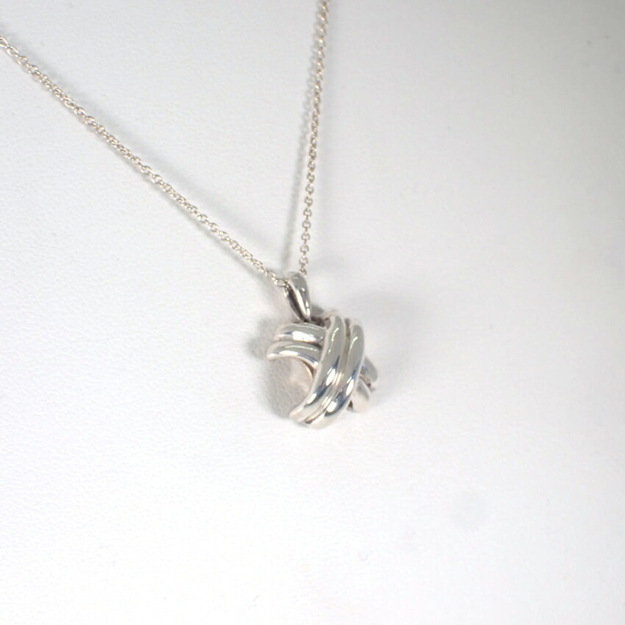 Tiffany & Co. TIFFANY & Co. 925 Signature Cross Pendant Necklace Size ONE SIZE - 4 Thumbnail