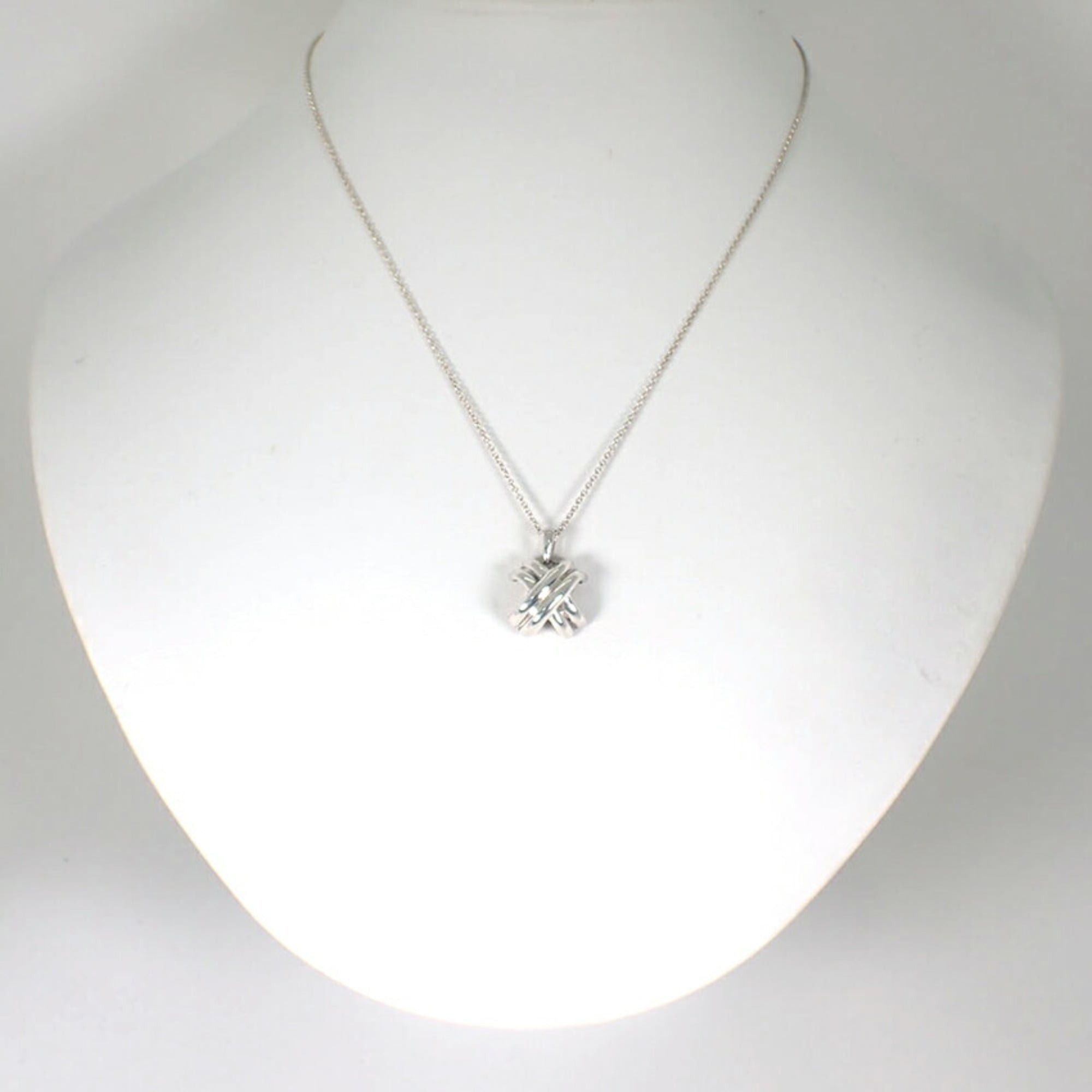 Tiffany & Co. TIFFANY & Co. 925 Signature Cross Pendant Necklace Size ONE SIZE - 3 Thumbnail