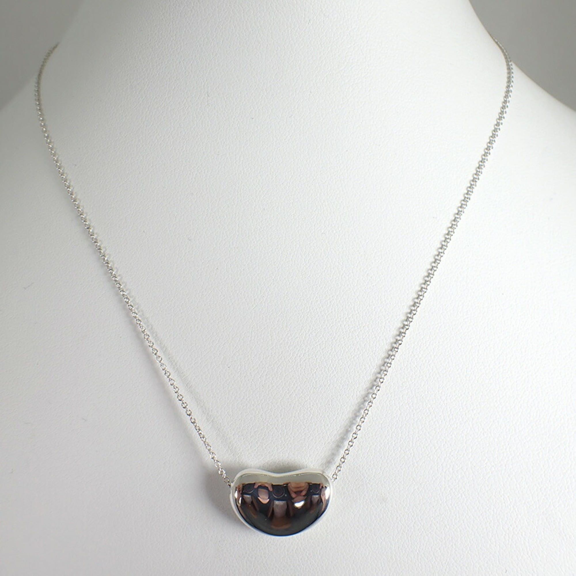 Tiffany & Co. TIFFANY & Co. 925 Bean Pendant Necklace Size ONE SIZE - 3 Thumbnail