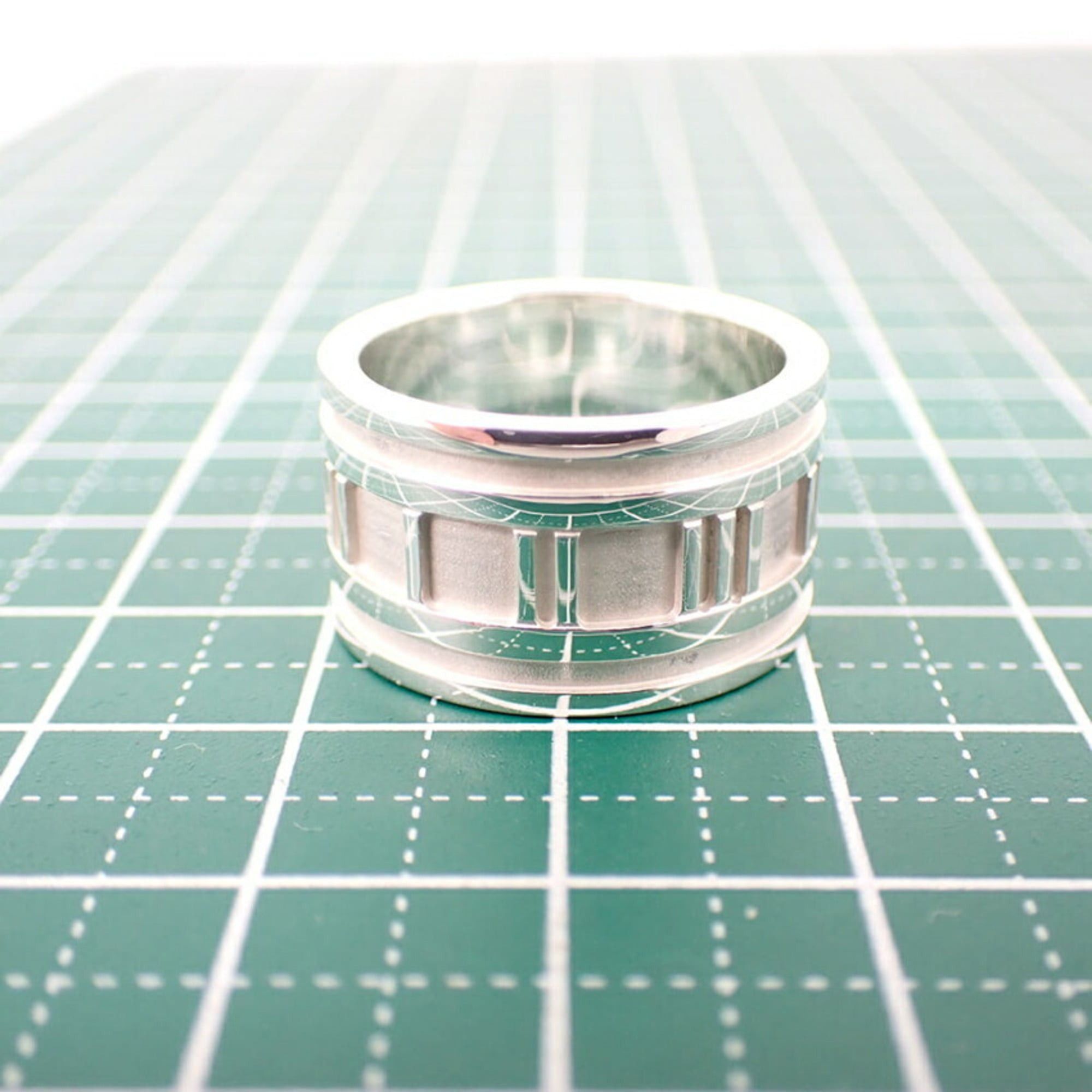 Tiffany & Co. TIFFANY & Co. 925 Atlas Wide Ring, Size 13.5 Size ONE SIZE - 11 Thumbnail