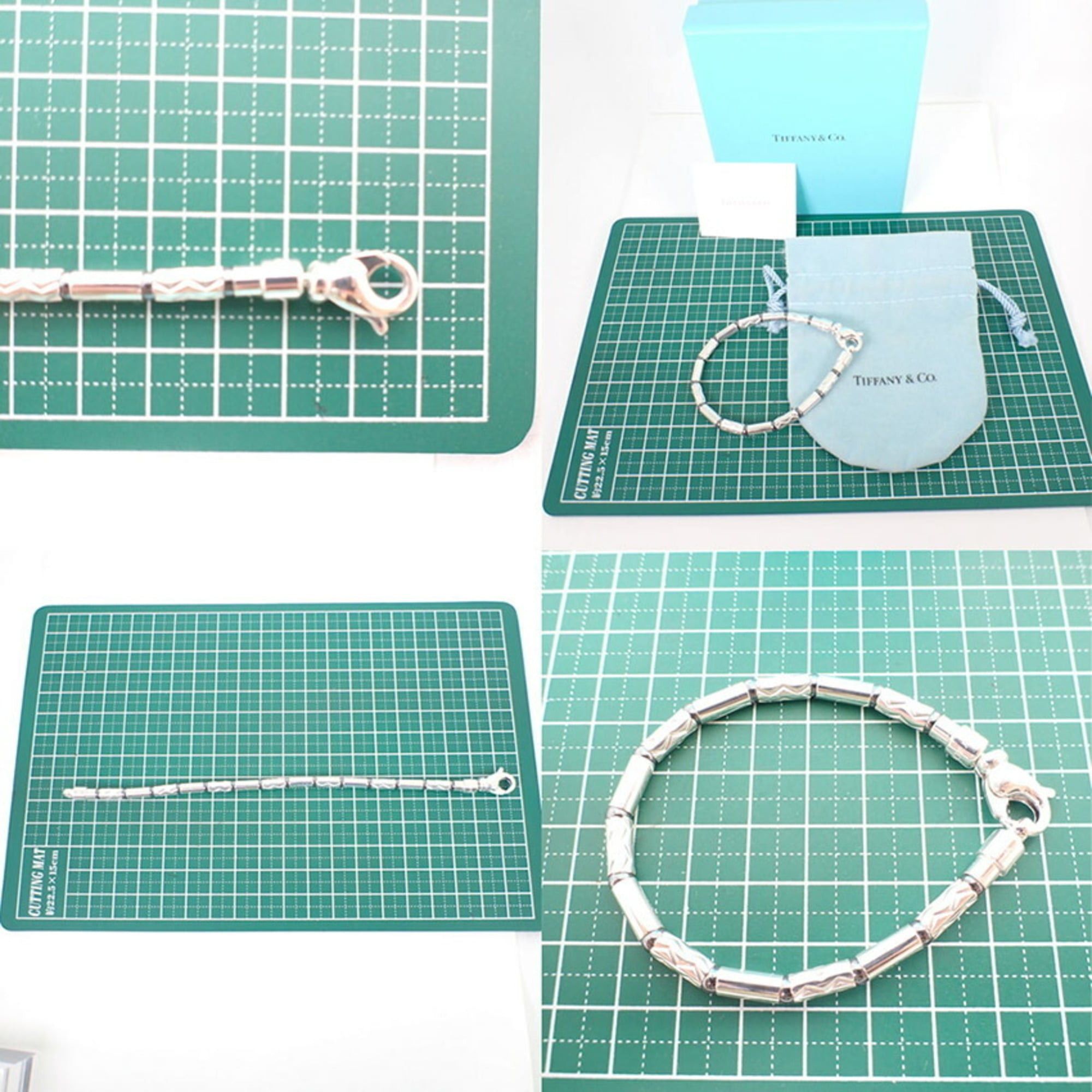 Tiffany & Co. TIFFANY & Co. 925 Aztec Zigzag Hematite Bracelet Size ONE SIZE - 11 Thumbnail